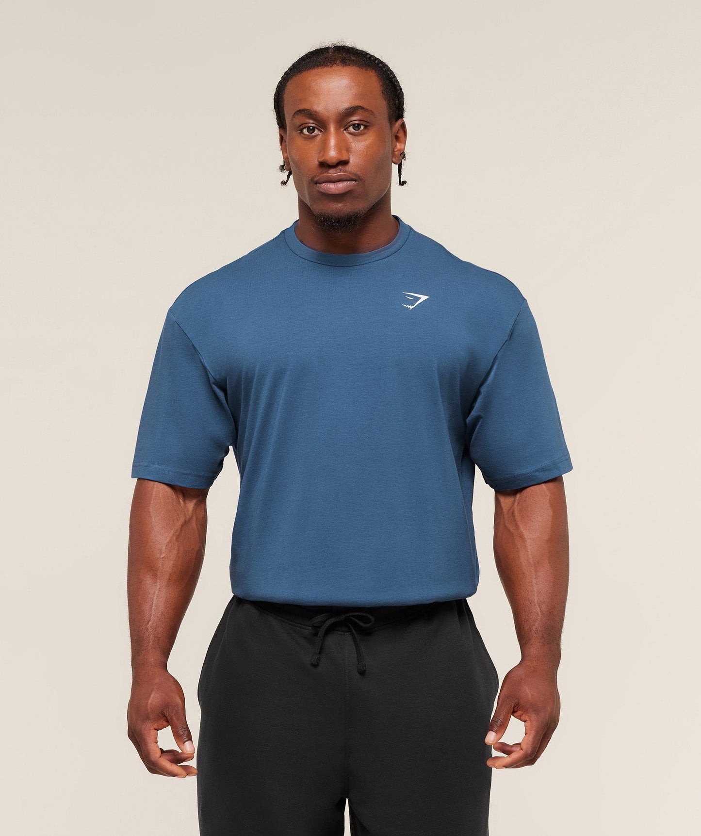 Gymshark Essential Oversized T-Shirt - Compound Blue