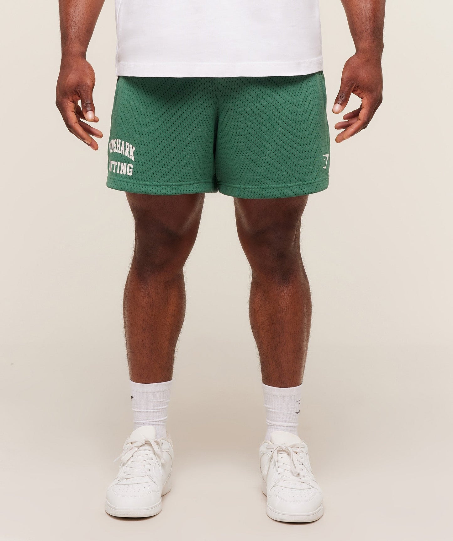 Gymshark Lifting Mesh 5" Shorts - Lift Green