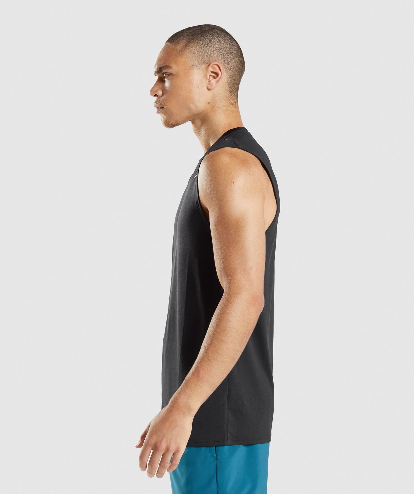Gymshark Arrival Sleeveless Tee - Black