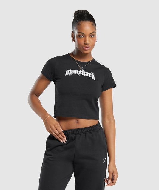 Gymshark Heavy Flex T-Shirt - Black