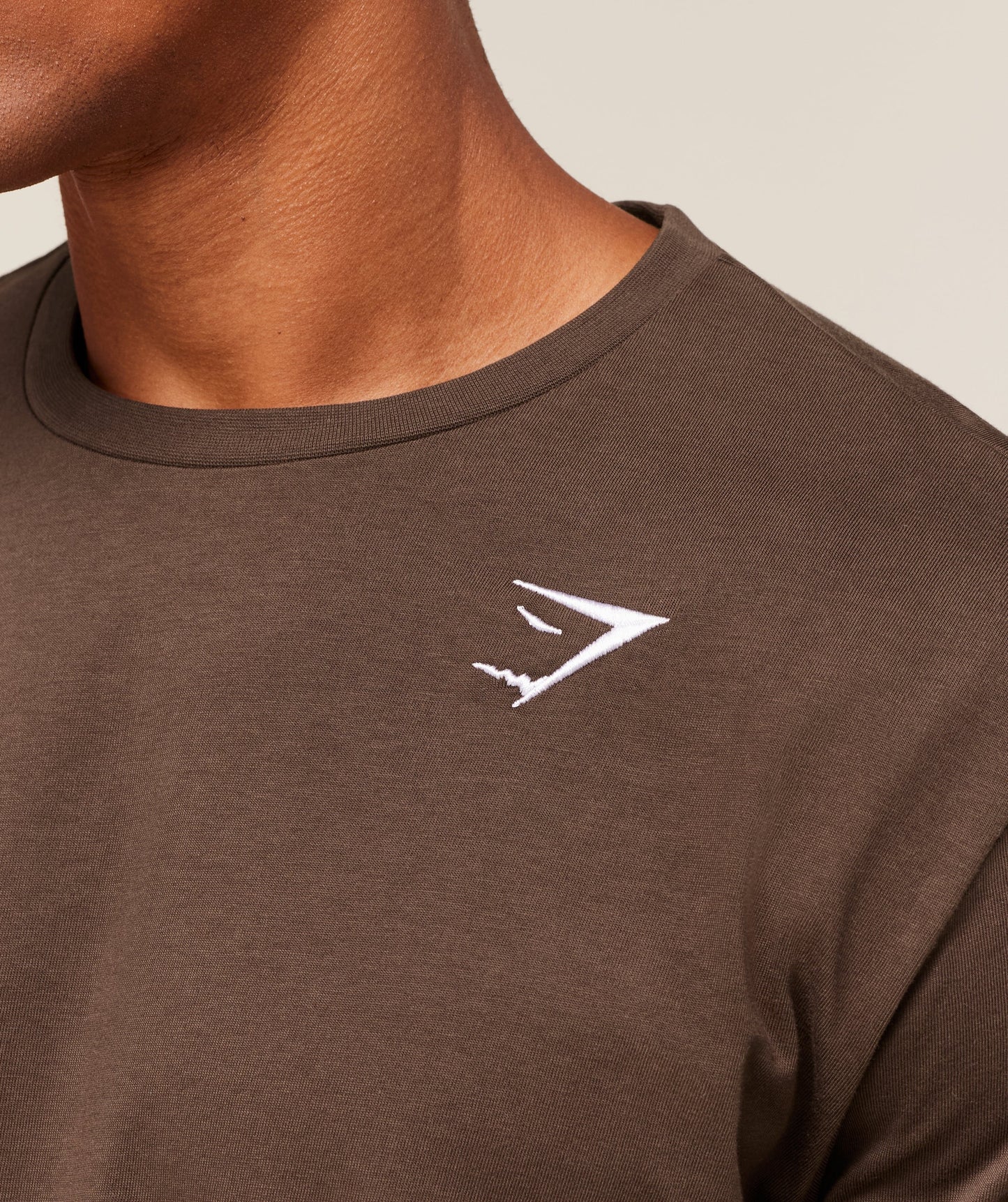Gymshark Crest T-Shirt - Archive Brown