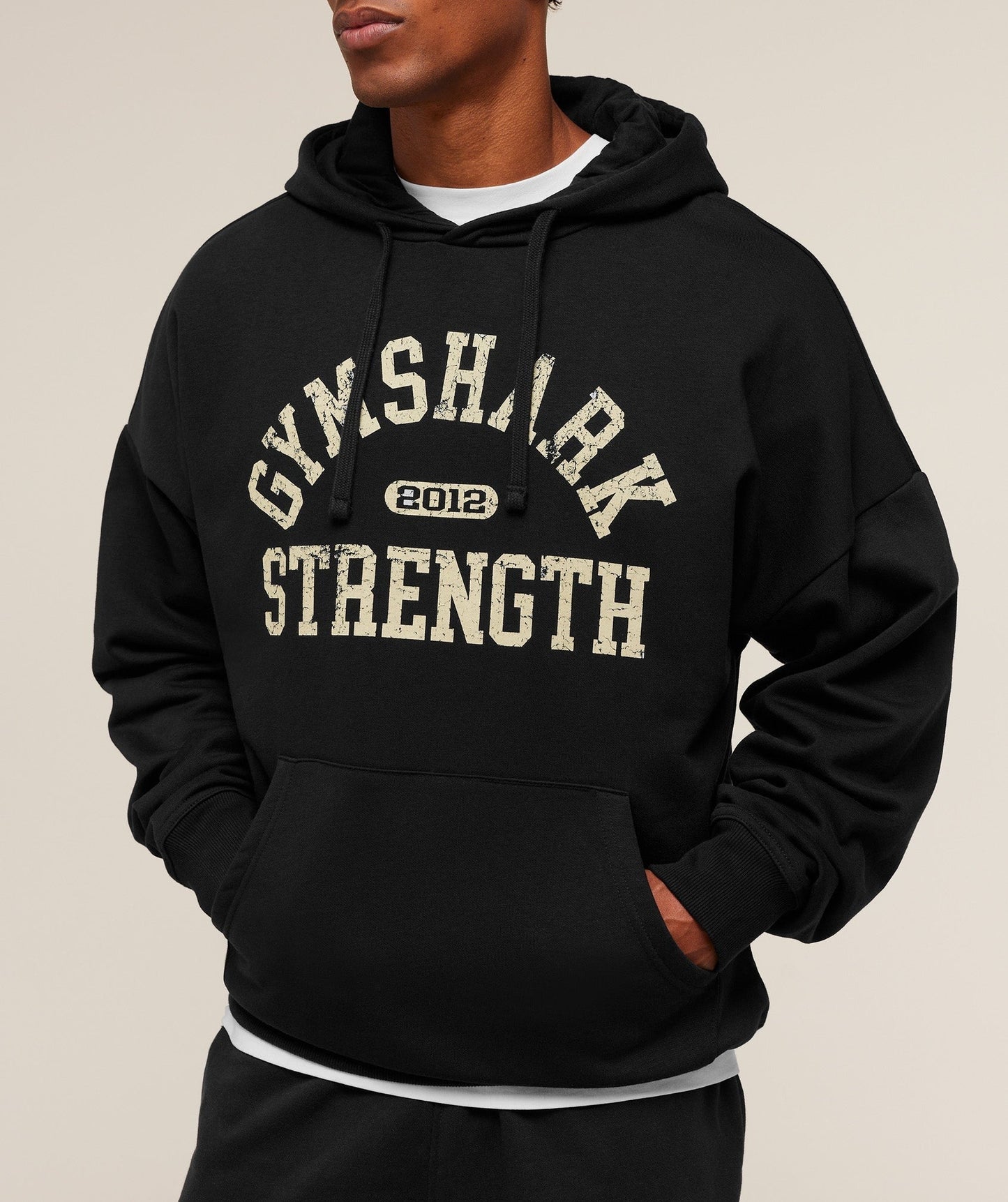 Gymshark 2012 Strength Hoodie - Black