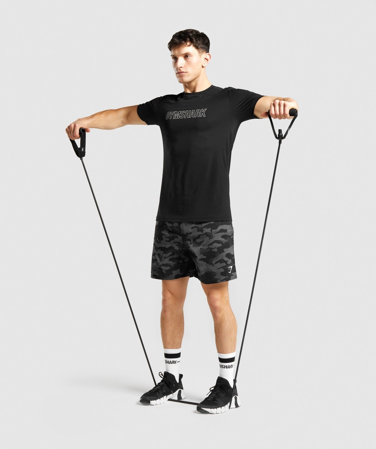 Gymshark Arrival Graphic T-Shirt - Black