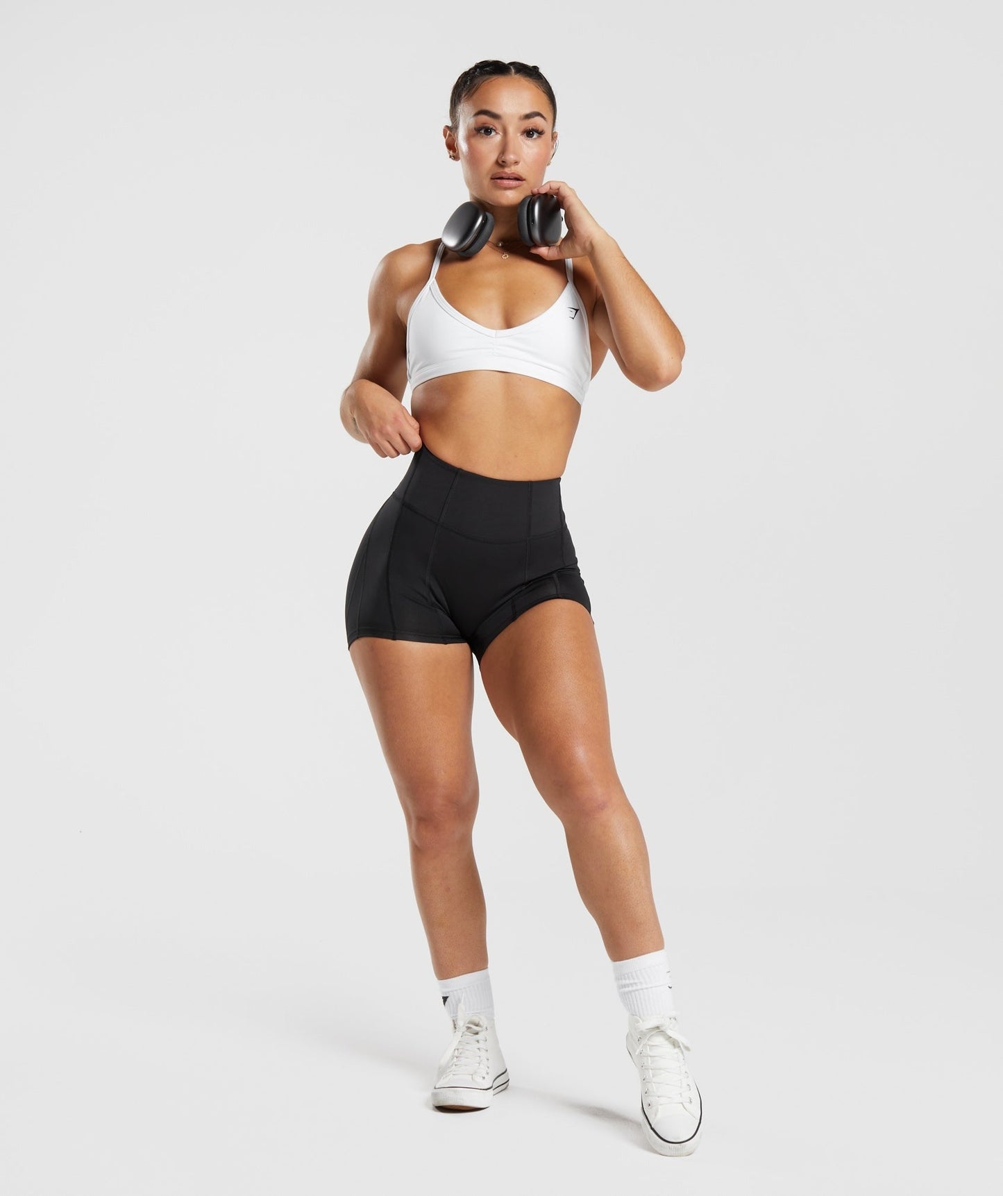 Gymshark GS Power High Rise Shorts - Black