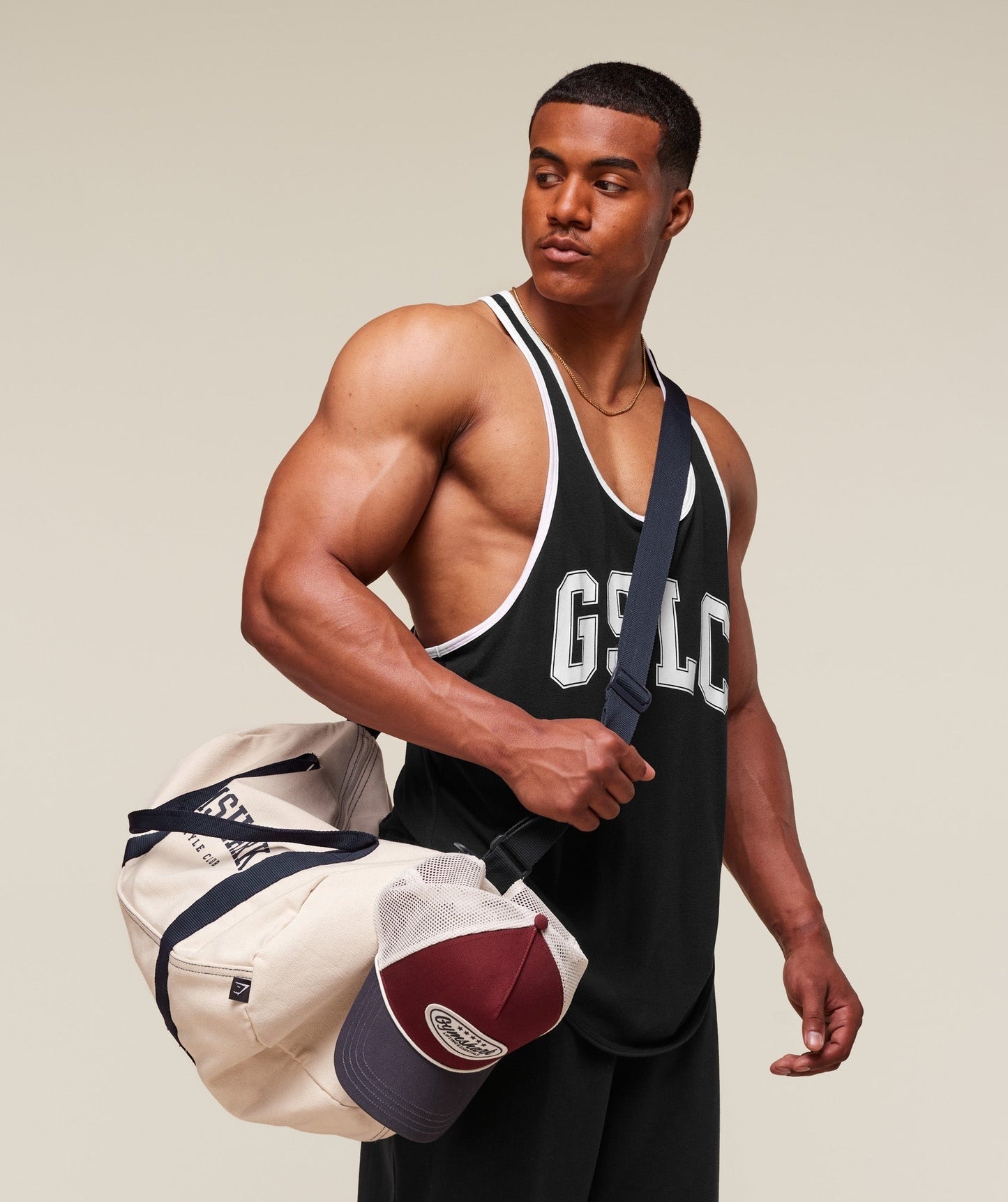 Gymshark GSLC Ringer Stringer - Black