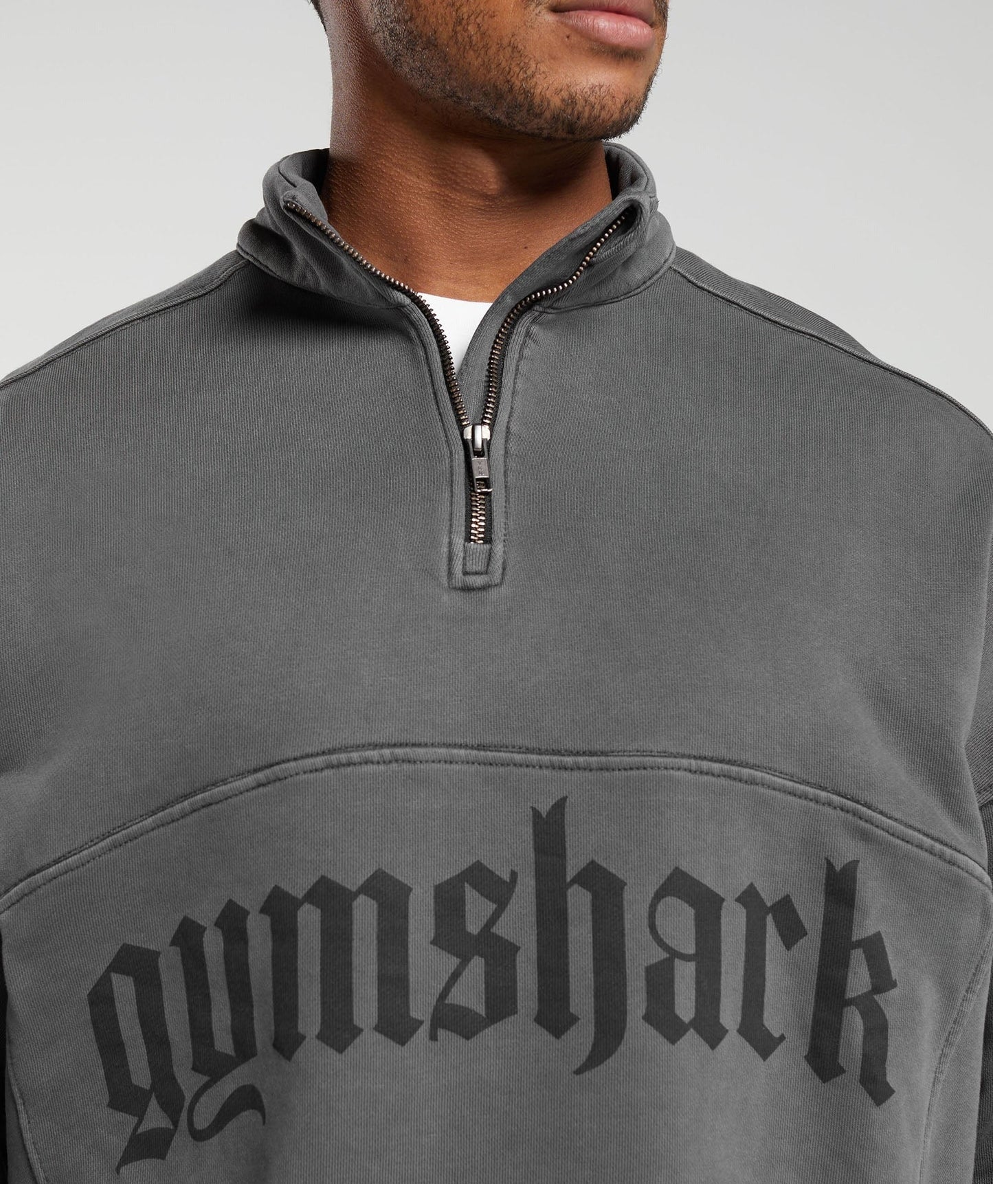 Gymshark Heavyweight 1/4 Zip - Black