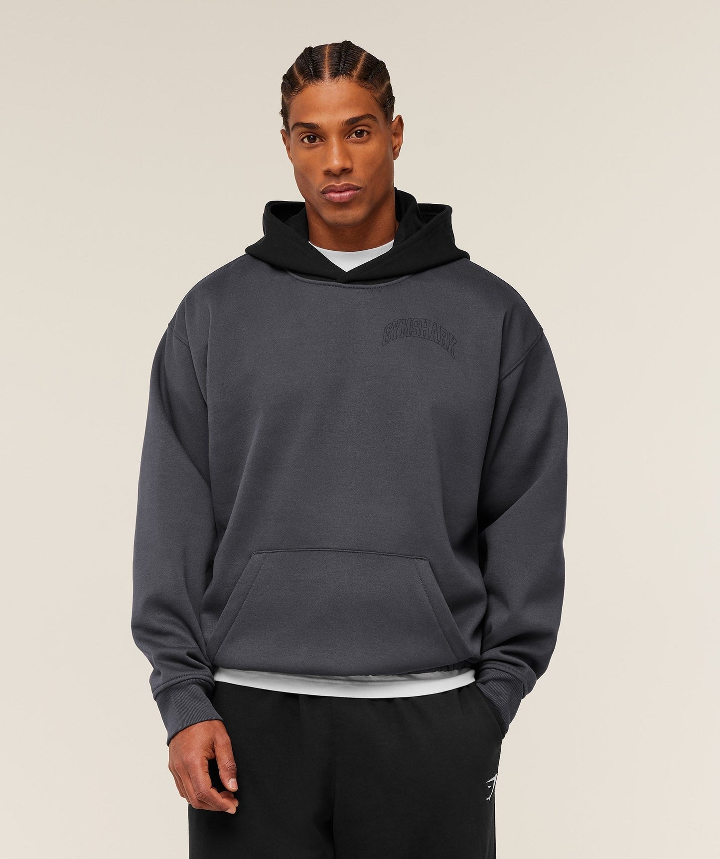 Gymshark Collegiate Tech Hoodie - Grey
