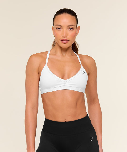 Gymshark Minimal Sports Bra - White