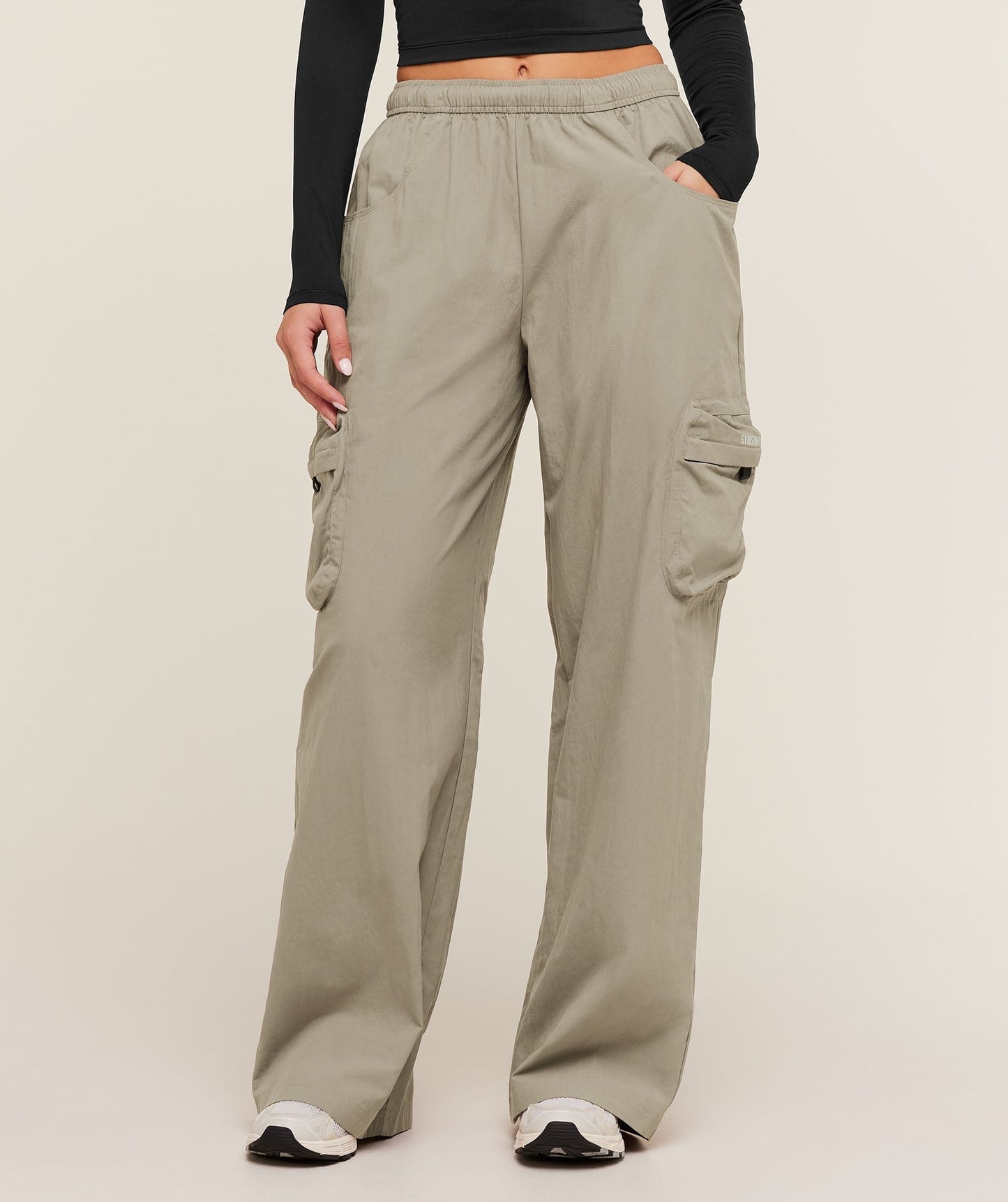 Gymshark Cargo Pants - Linen Brown