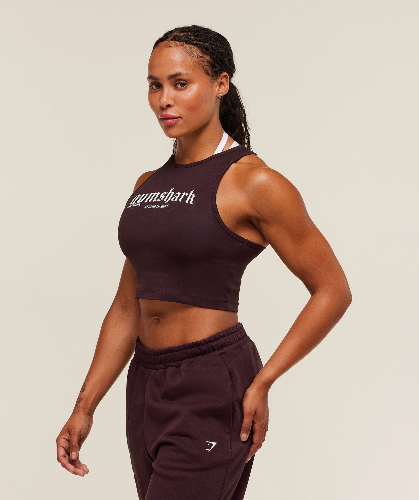 Gymshark Strength Department Tank - Cherry Purple