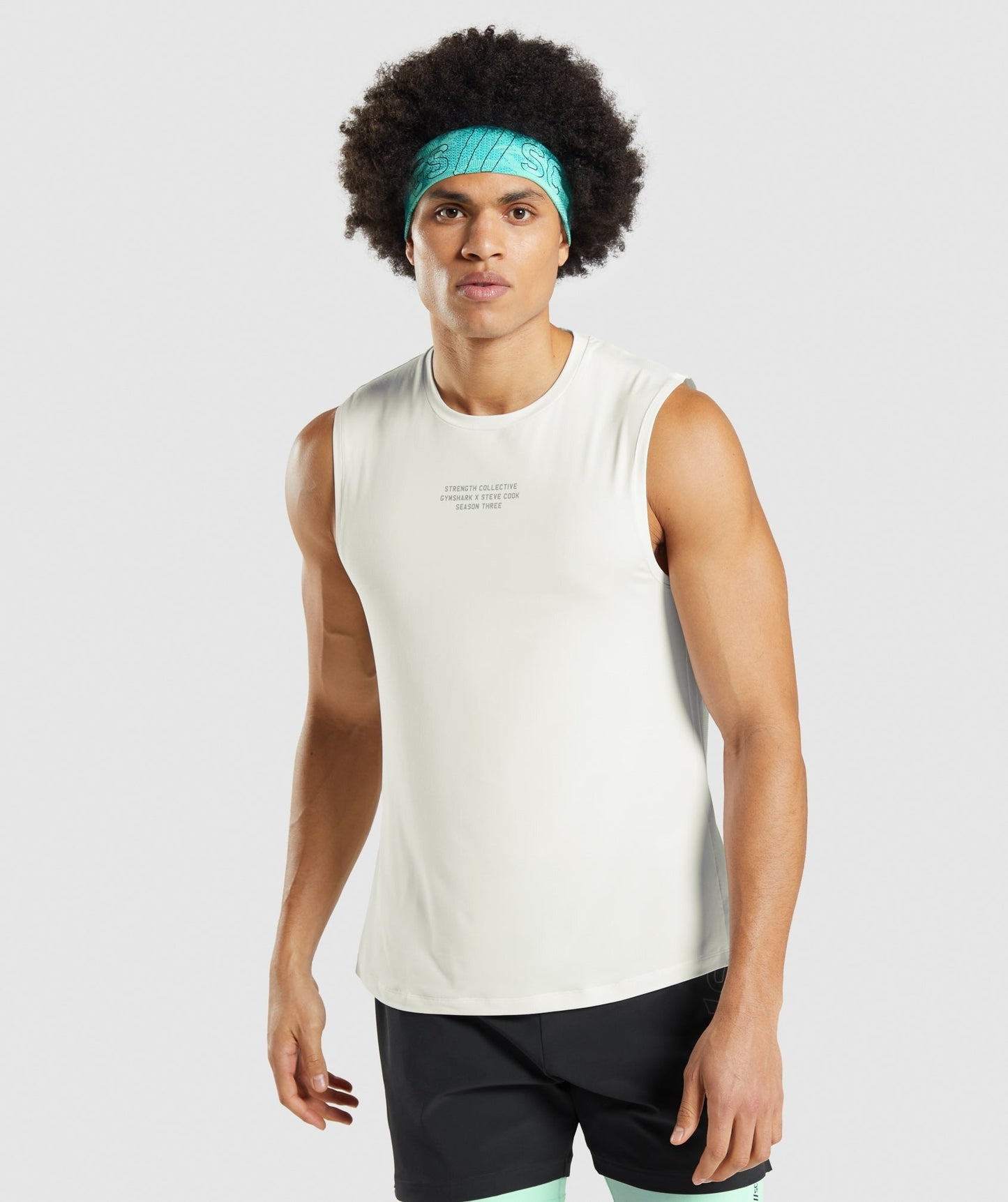 Gymshark //Steve Cook Tank - Off White