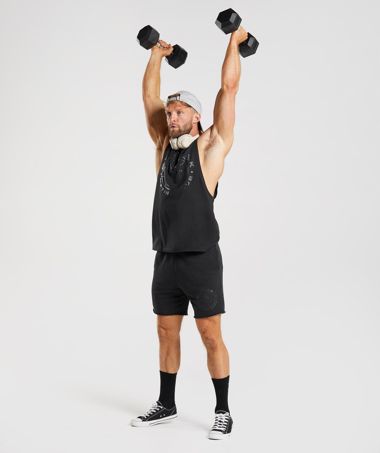 Gymshark Legacy Drop Arm Tank - Black