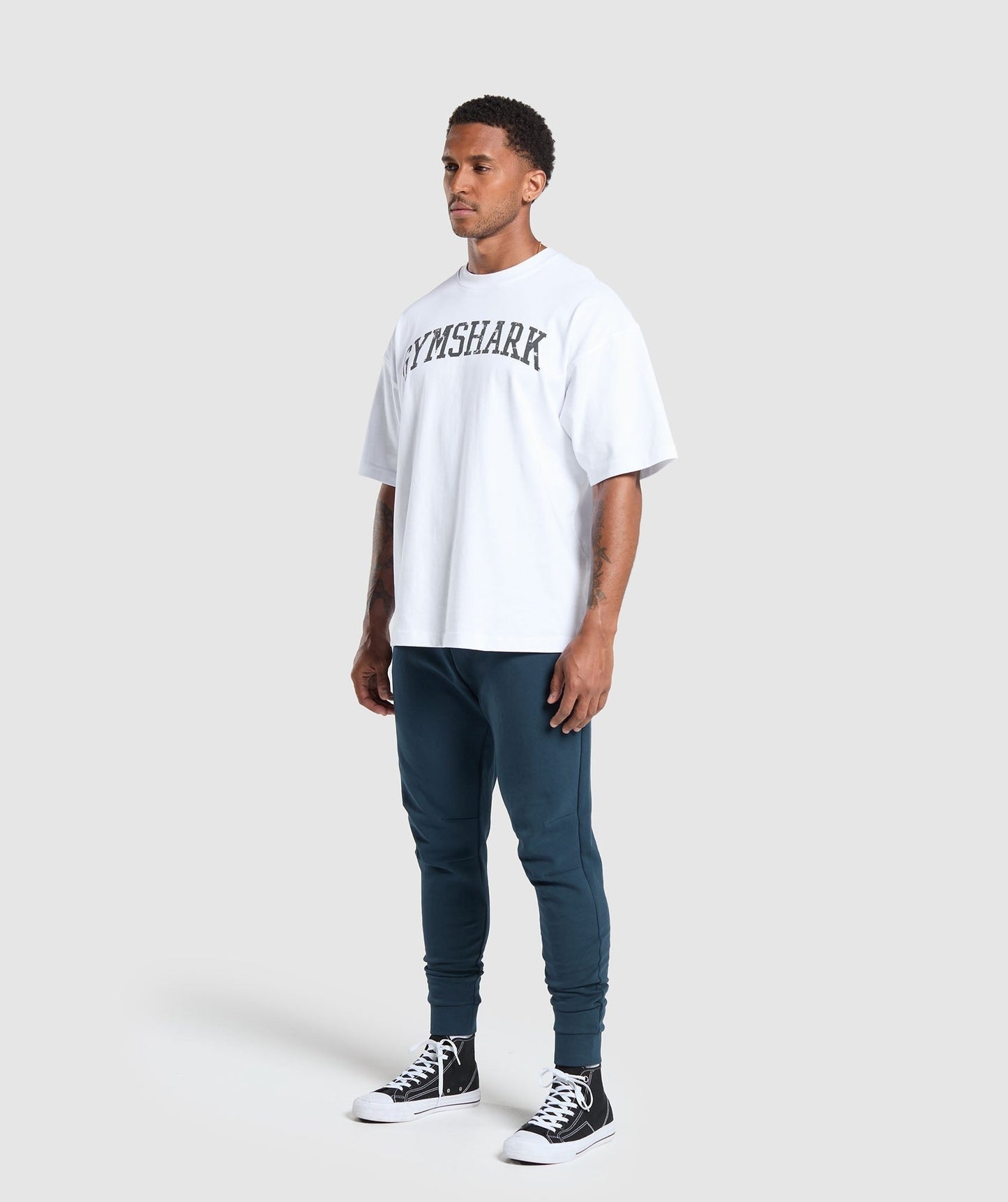 Gymshark Rest Day Knit Joggers - Navy