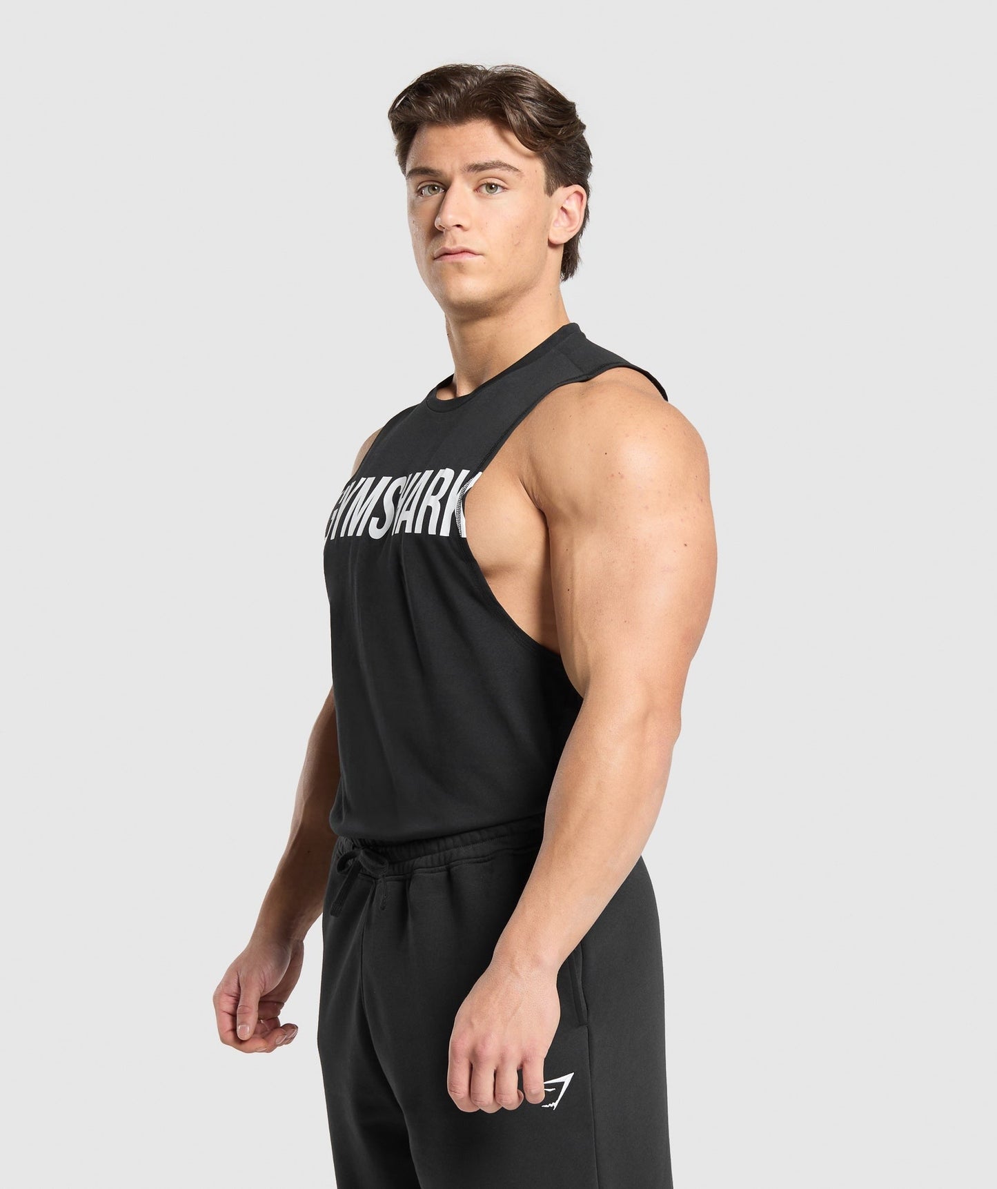 Gymshark Prime Drop Arm Tank - Black