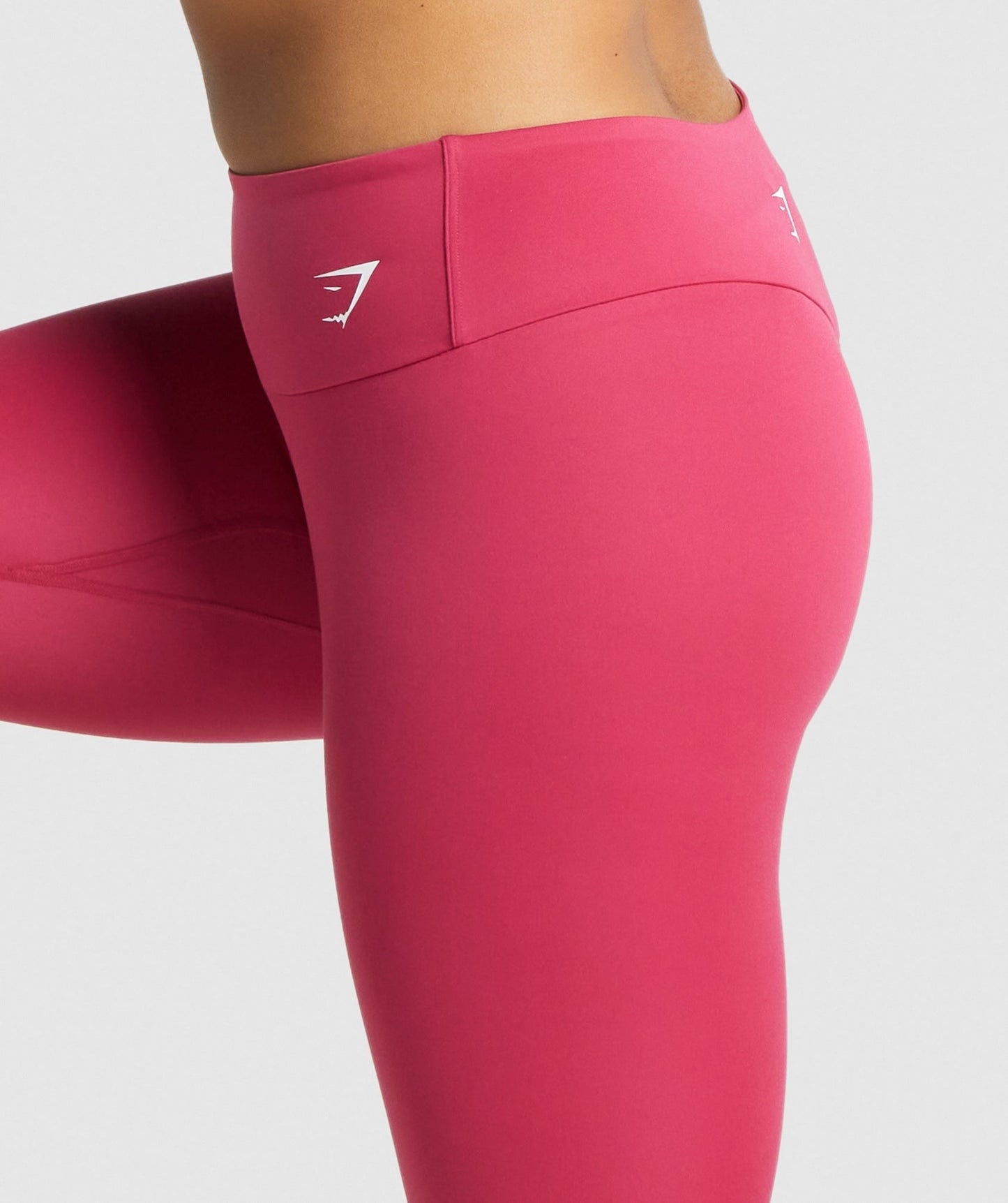 Gymshark Training Cropped Leggings - Pink
