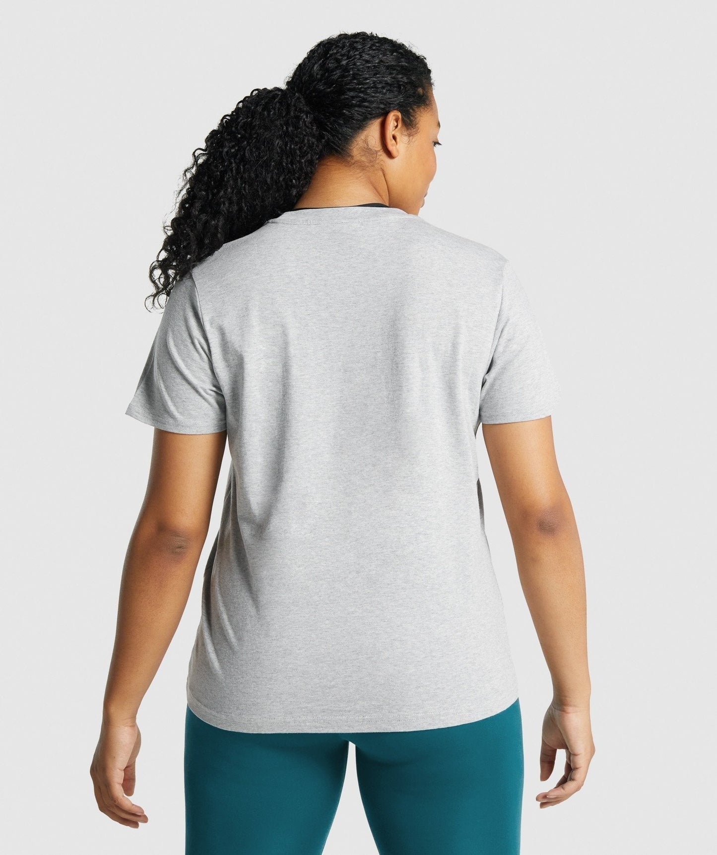 Gymshark Training Basic Tee - Light Grey Marl