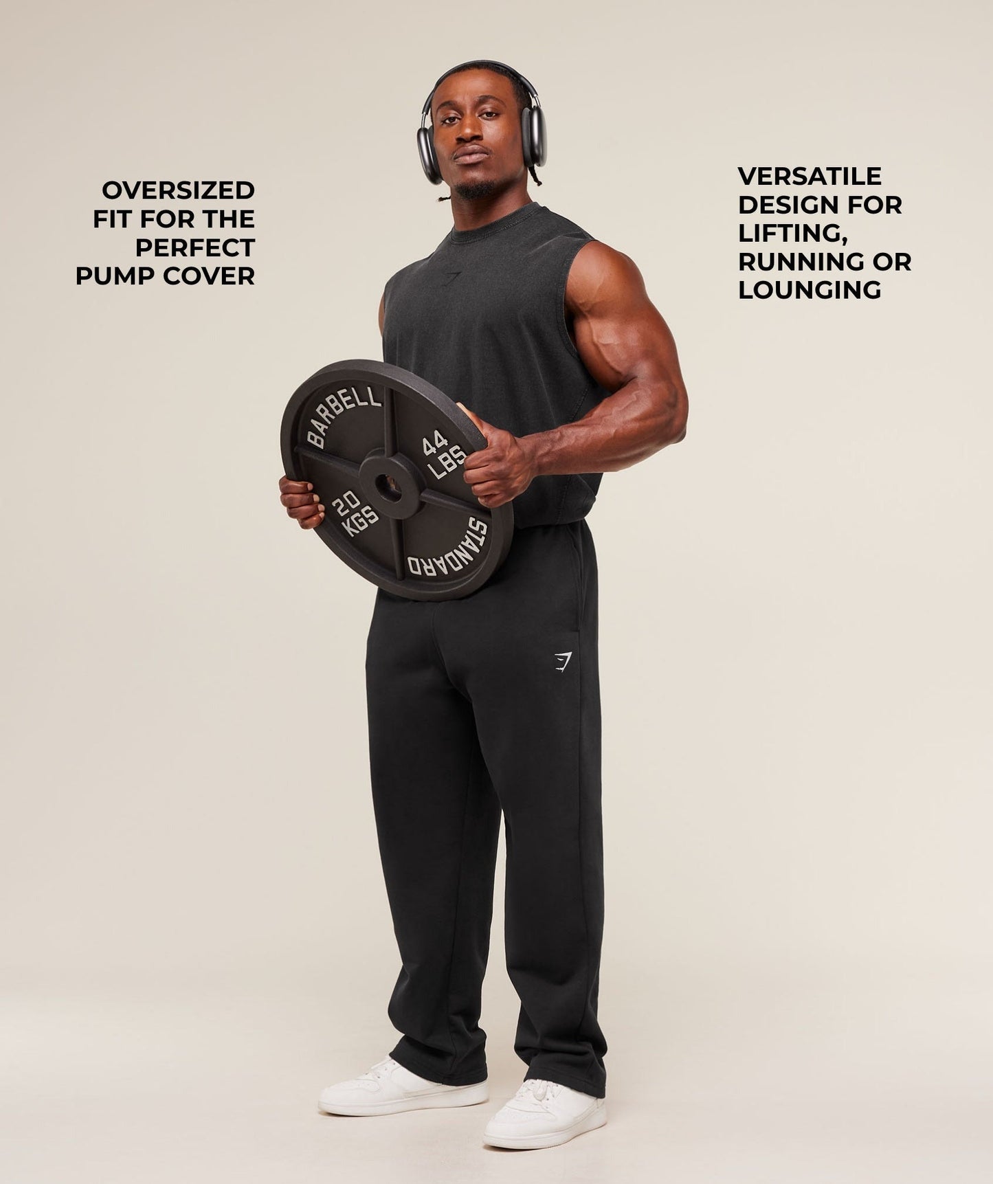 Gymshark Power Washed Tank - GS Black