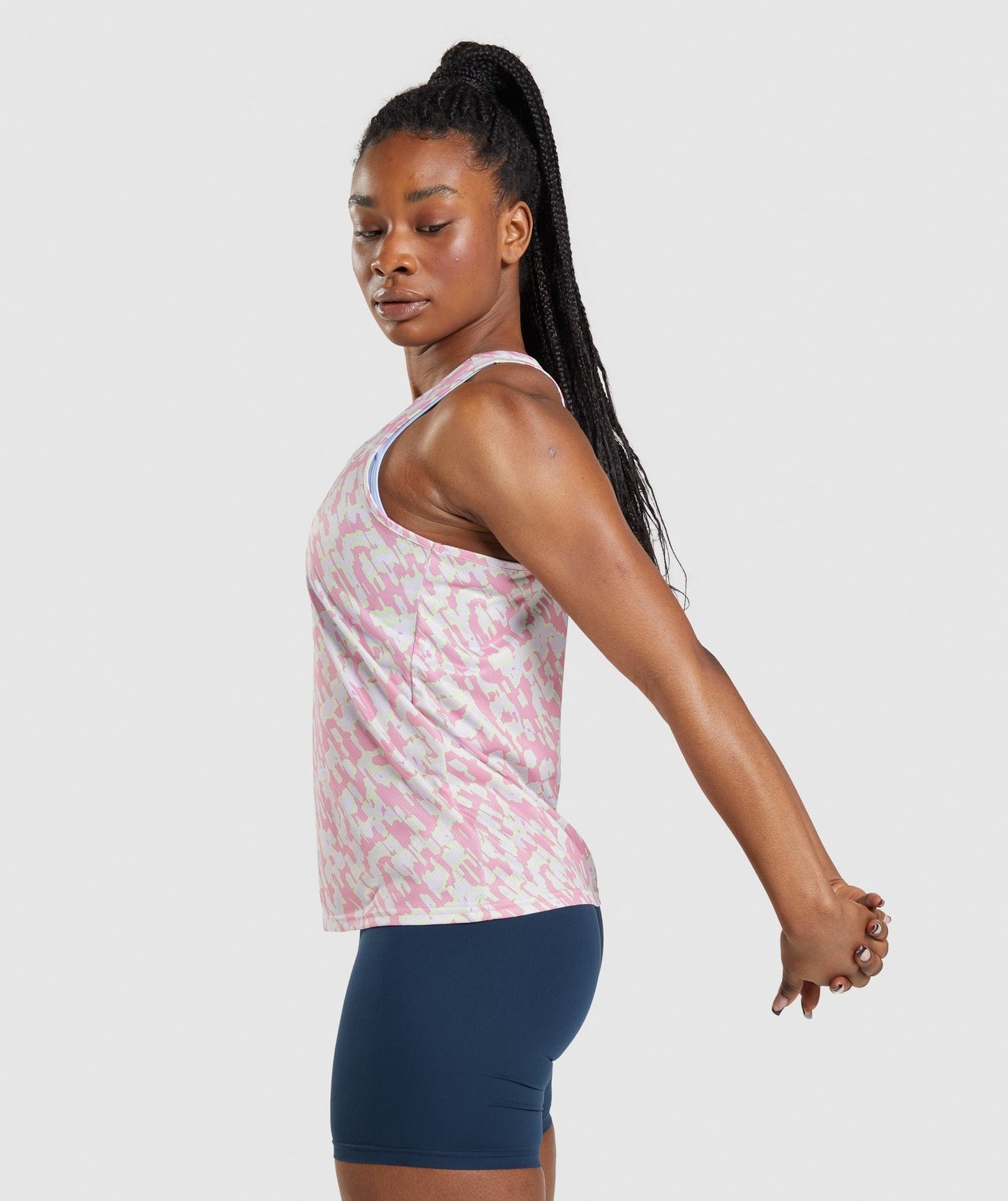 Gymshark Training Vest - Pink Print