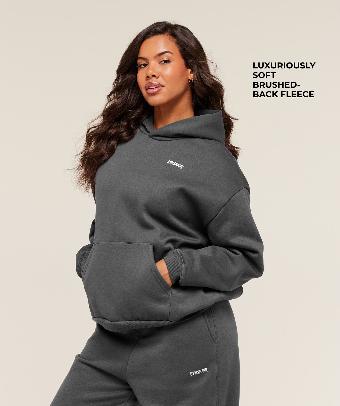 Gymshark Cosy Luxe Hoodie - Grey