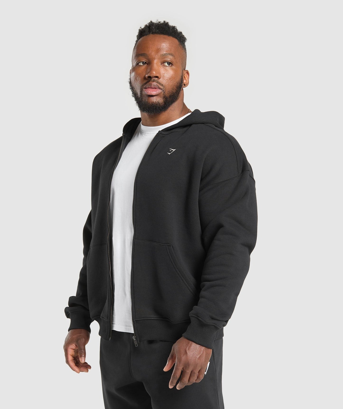 Gymshark Doberman Graphic Hoodie - Black