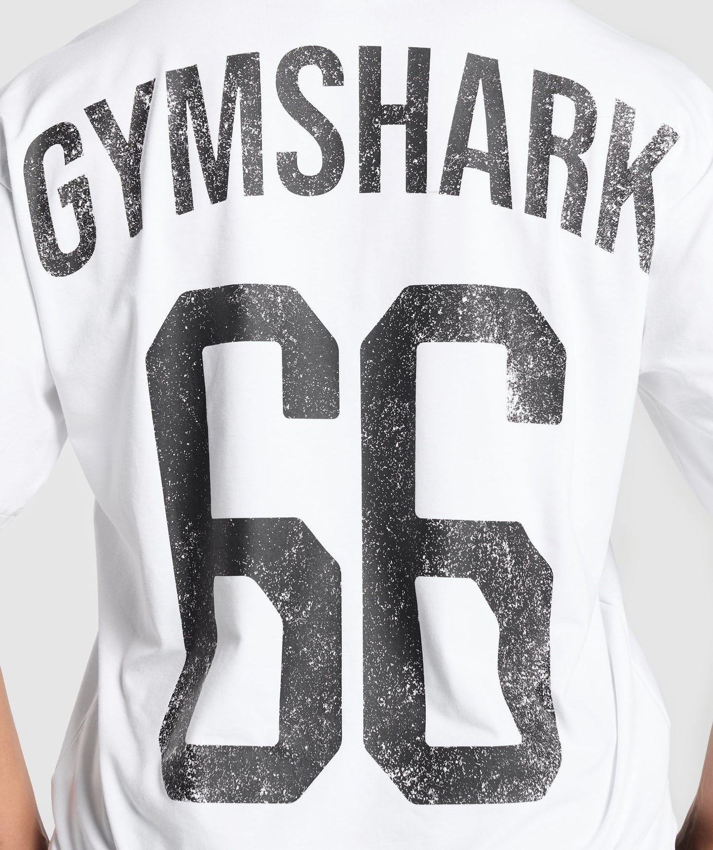 Gymshark GS66 Graphic Oversized T-Shirt - White
