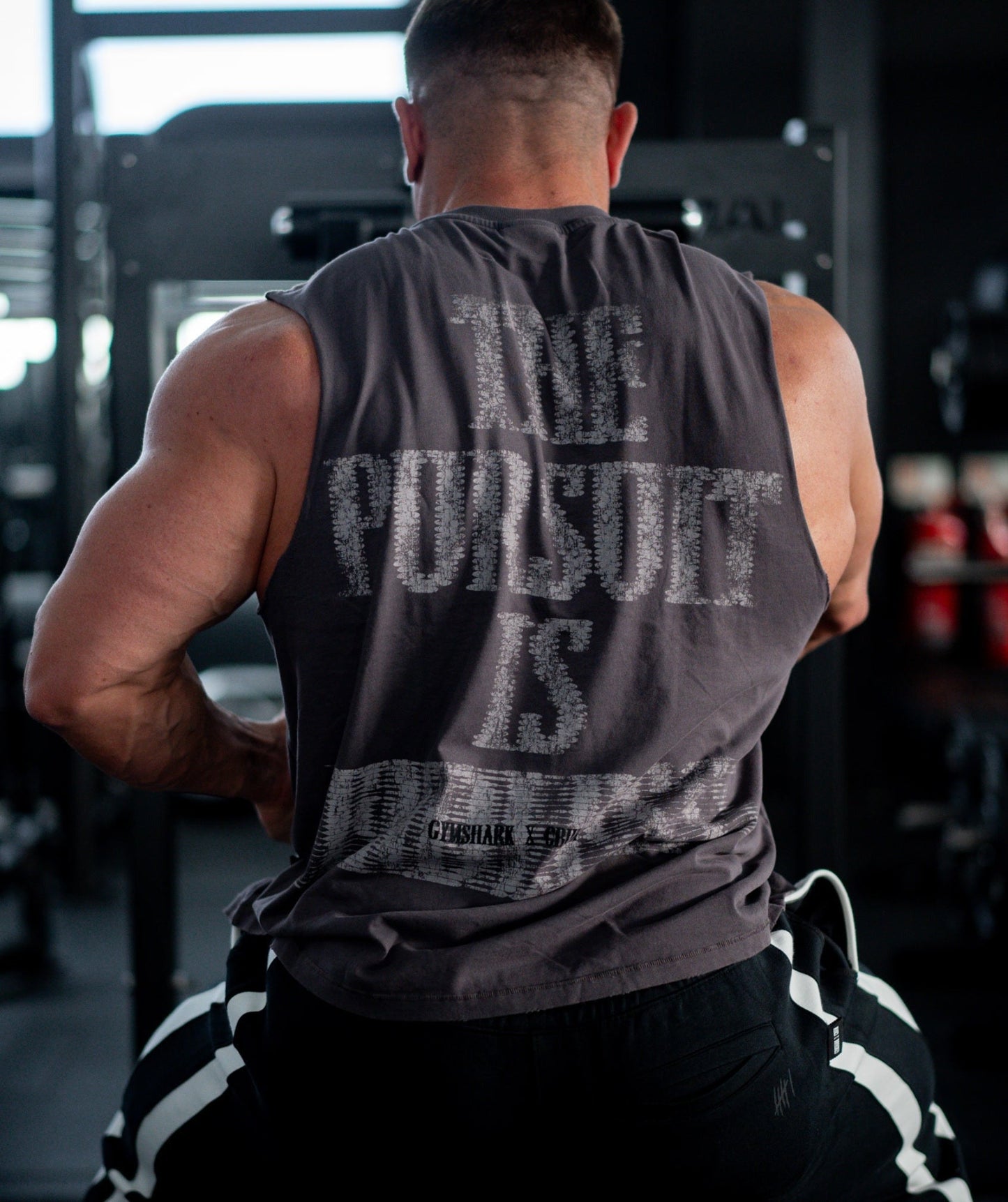 Gymshark x CBUM Washed Sleeveless T-Shirt - Greyed Purple