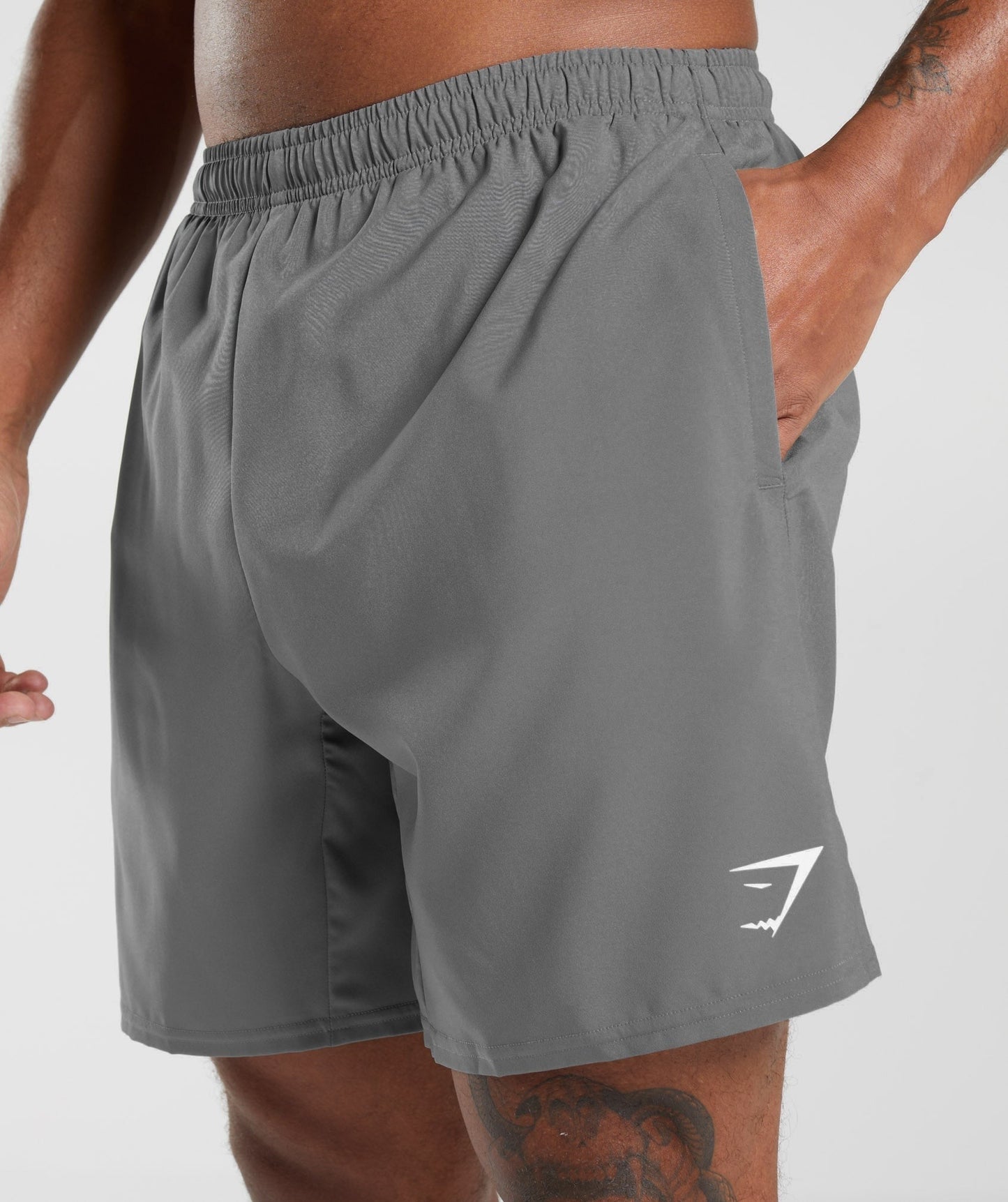 Gymshark Arrival 7" Shorts - Charcoal Grey