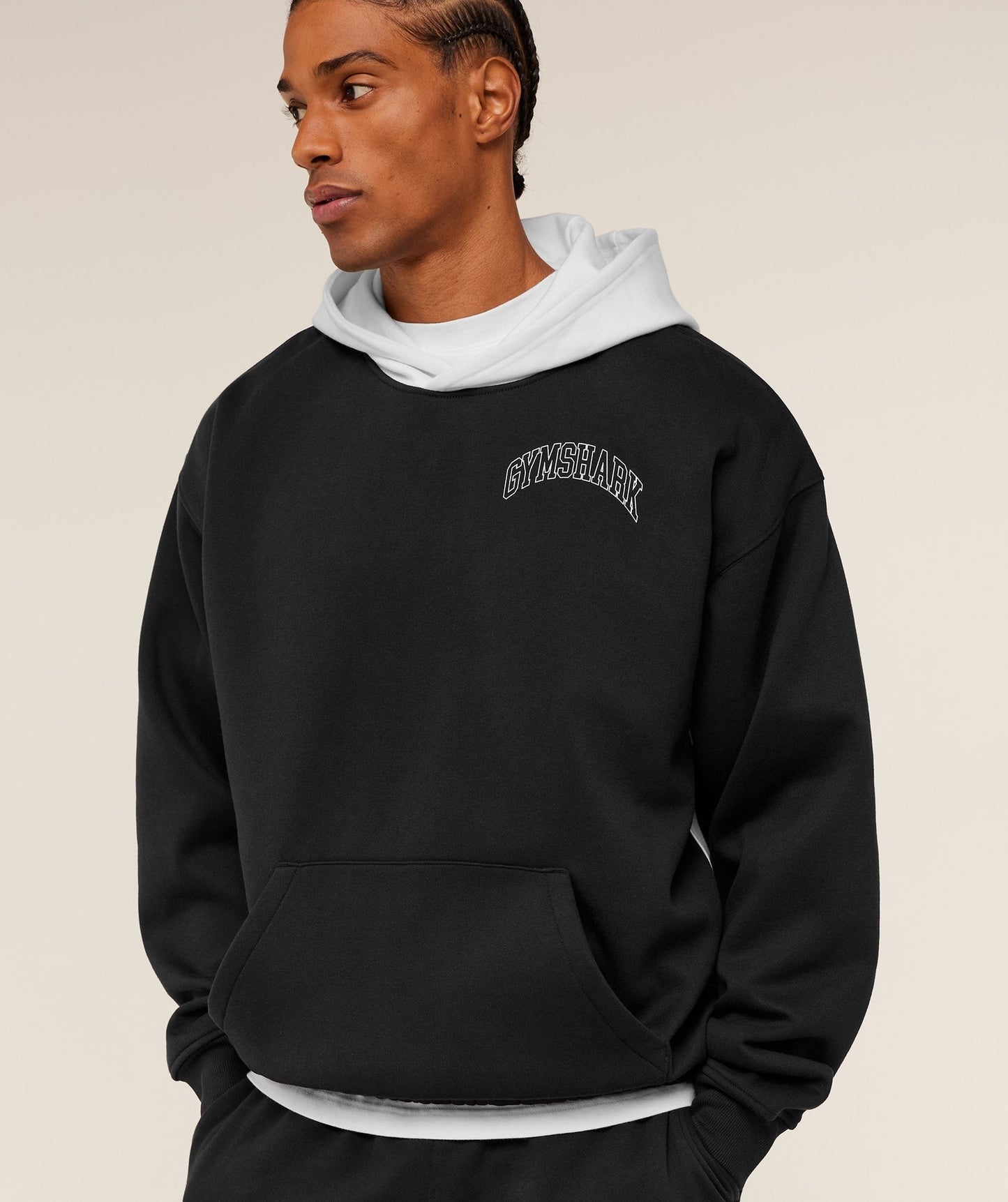 Gymshark Collegiate Tech Hoodie - GS Black