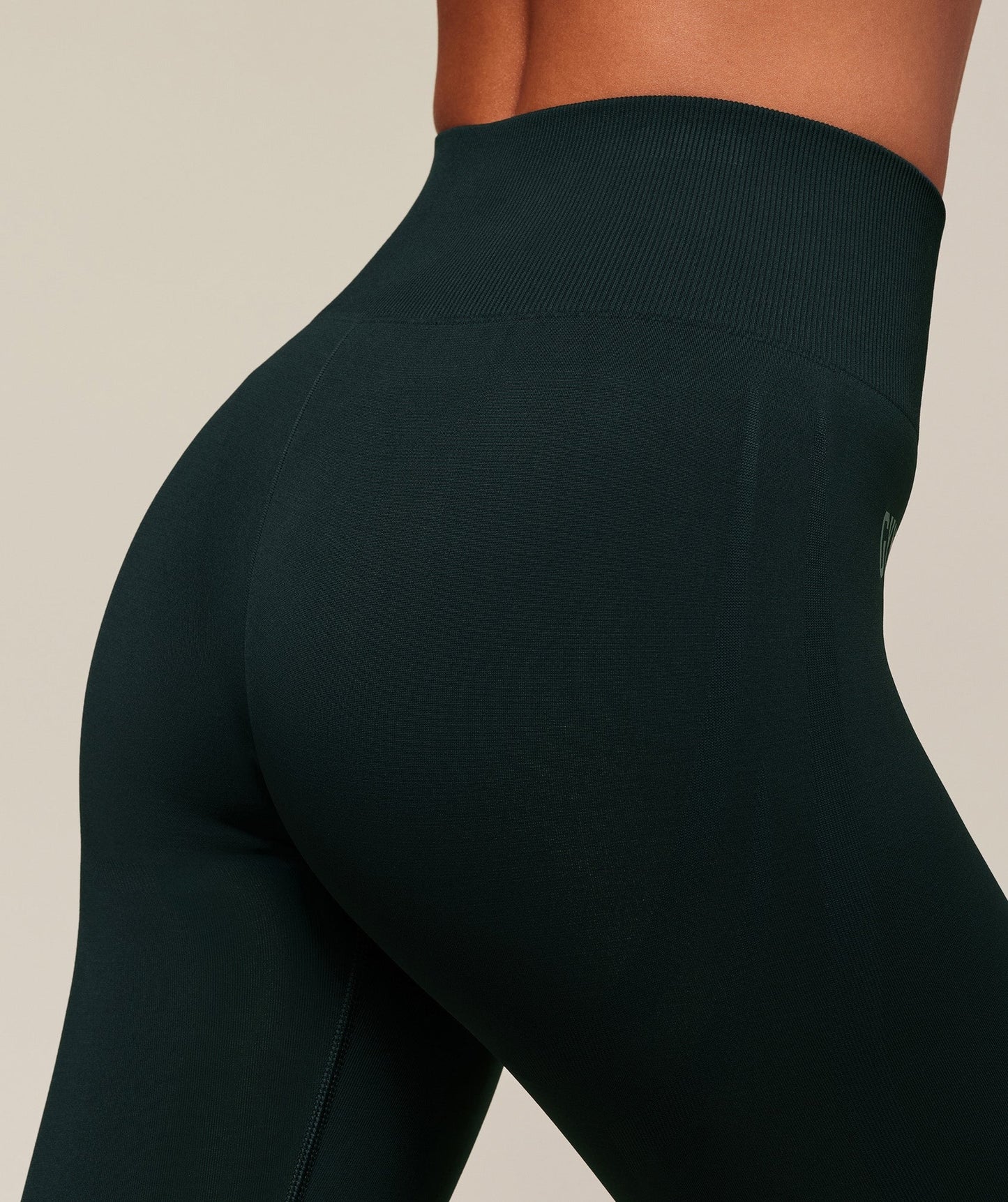 Gymshark Everyday Seamless Graphic Leggings - Darkest Teal
