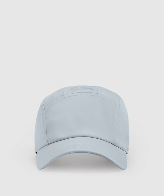 Gymshark Logo 5 Panel Cap - River Stone Grey