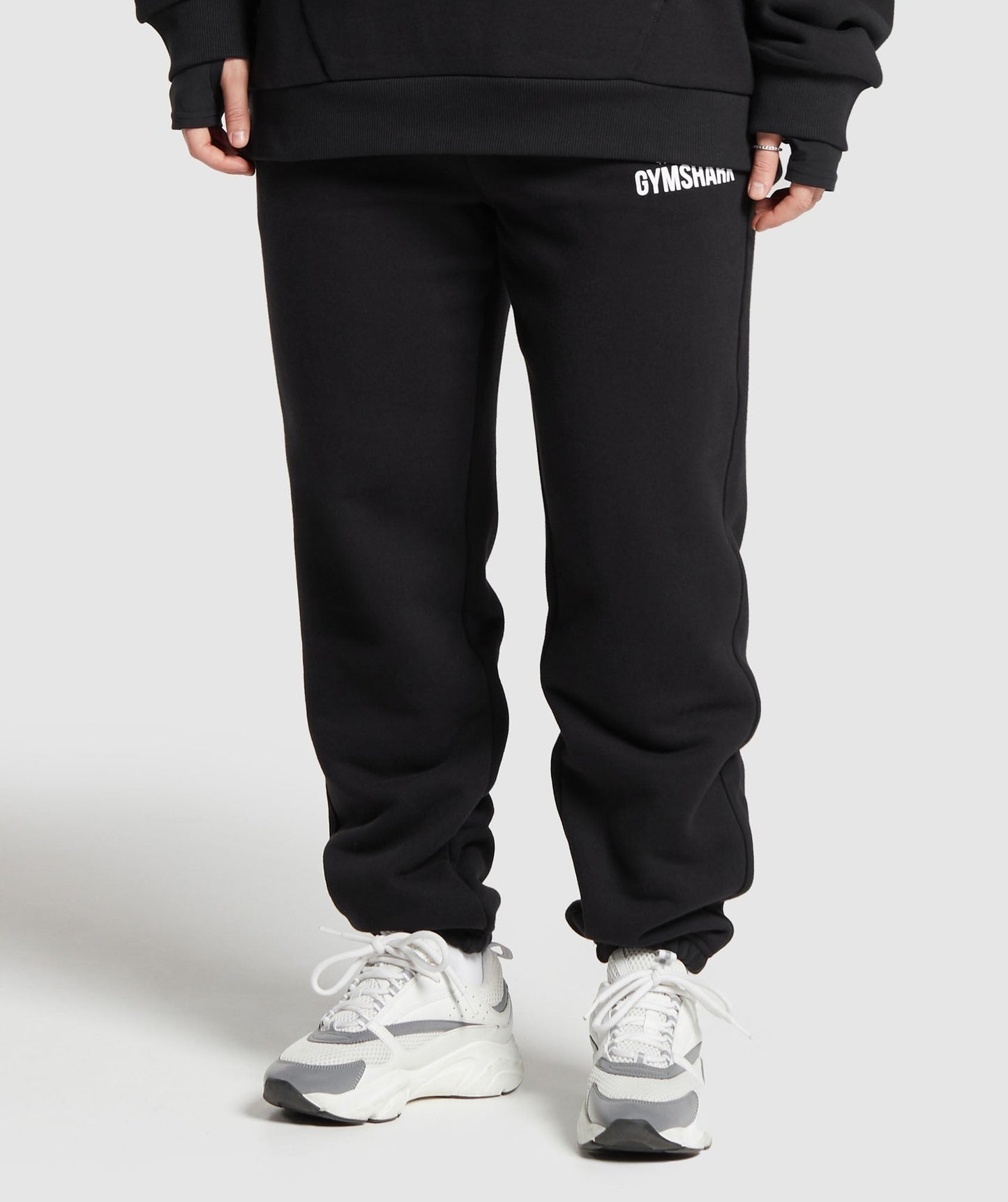 Gymshark GS X Leana Deeb Oversized Joggers - Black