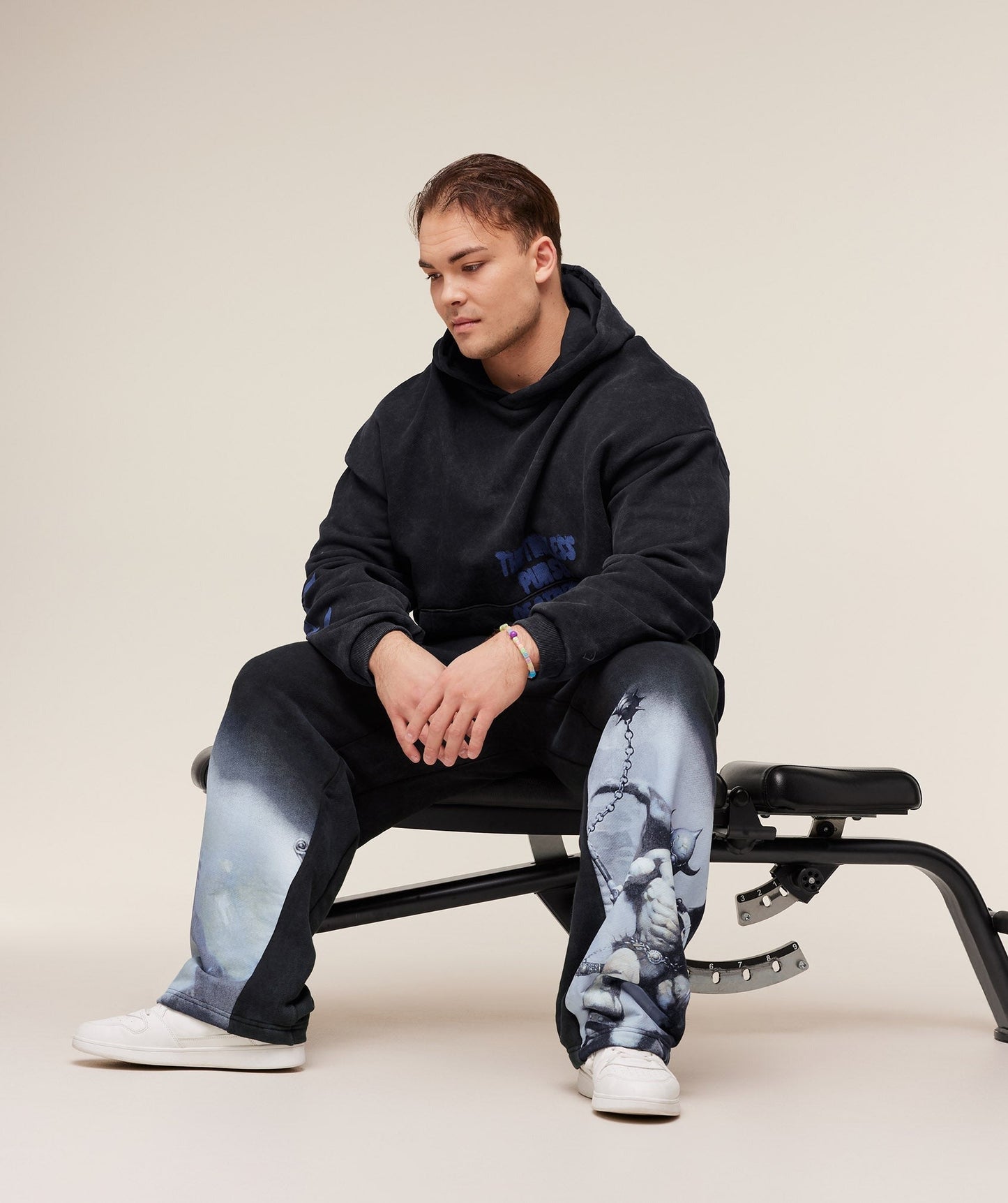 Gymshark Power x Frazetta Graphic Joggers - Black