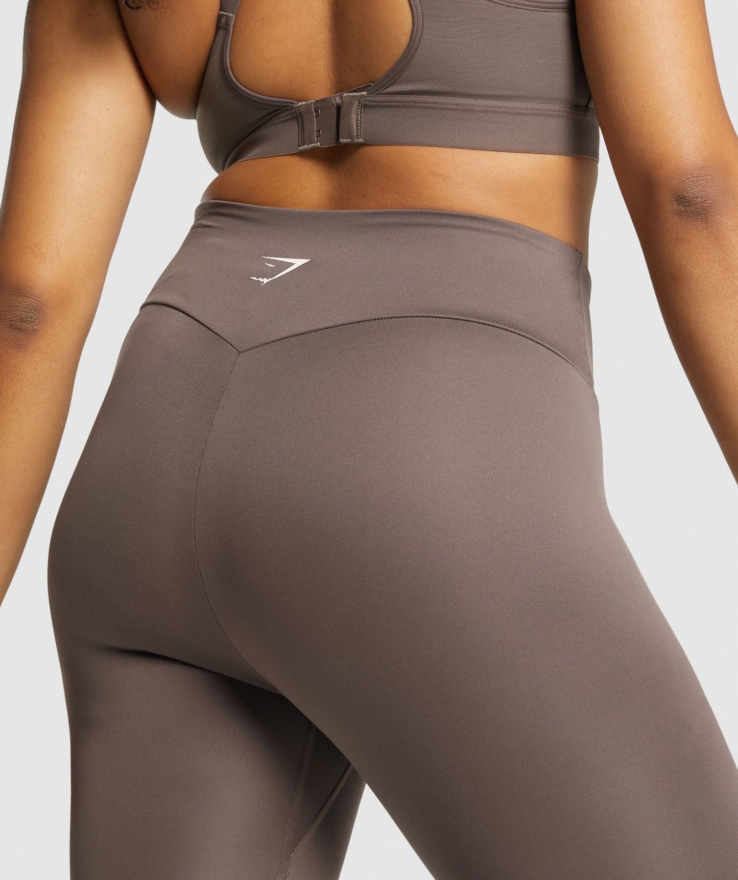 Gymshark Training 7/8 Leggings - Brown
