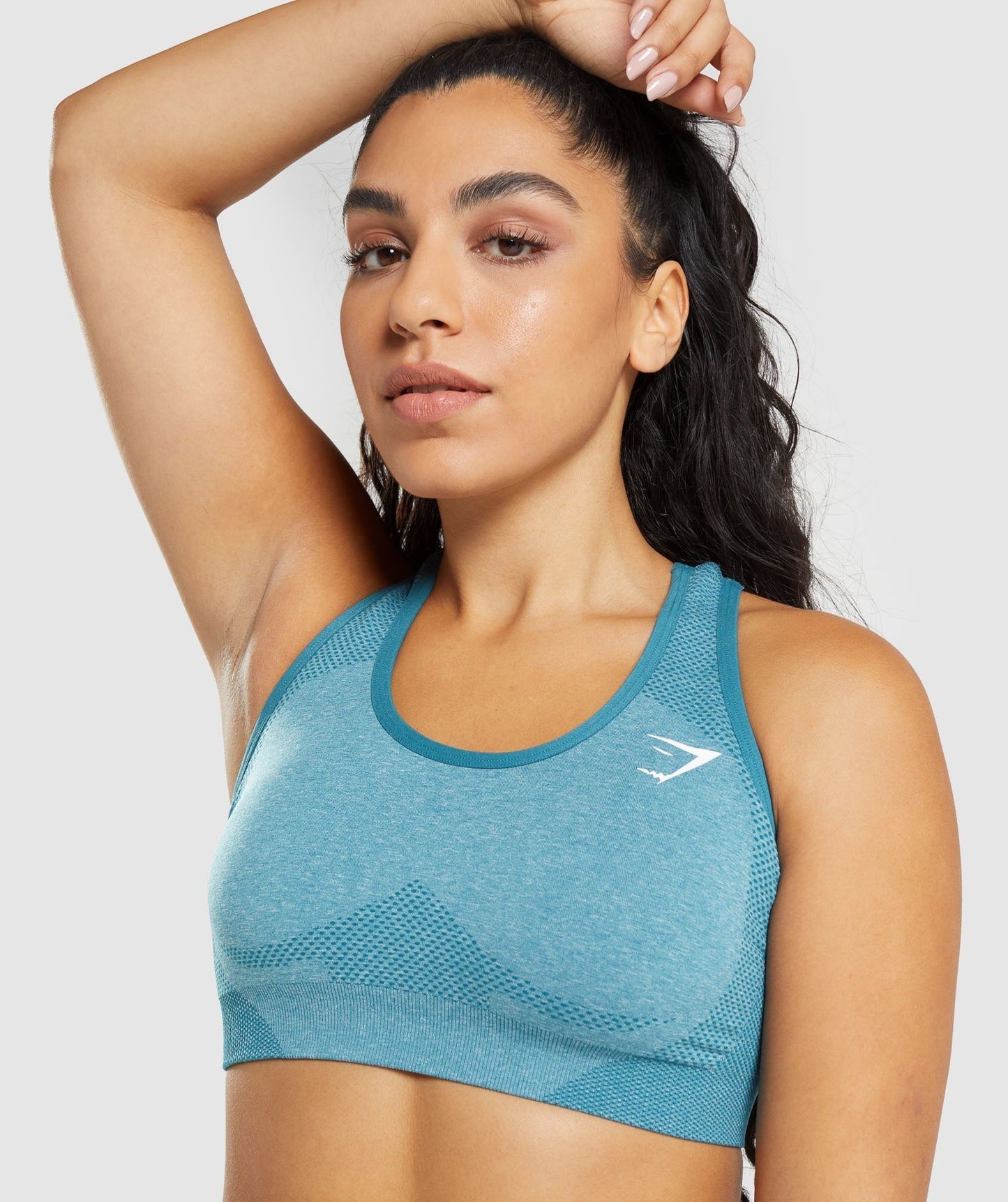 Gymshark Vital Sports Bra - Tahoe Teal Marl