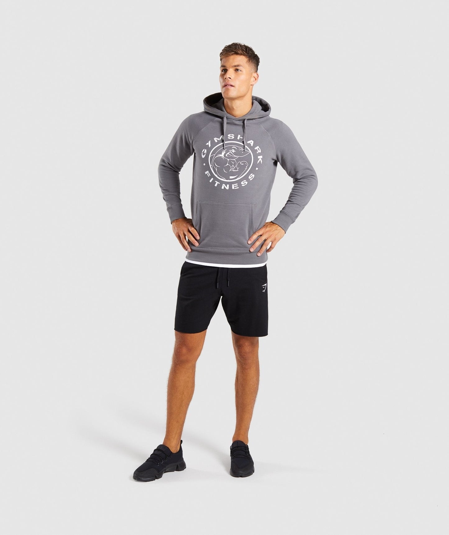 Gymshark Legacy Hoodie - Smokey Grey