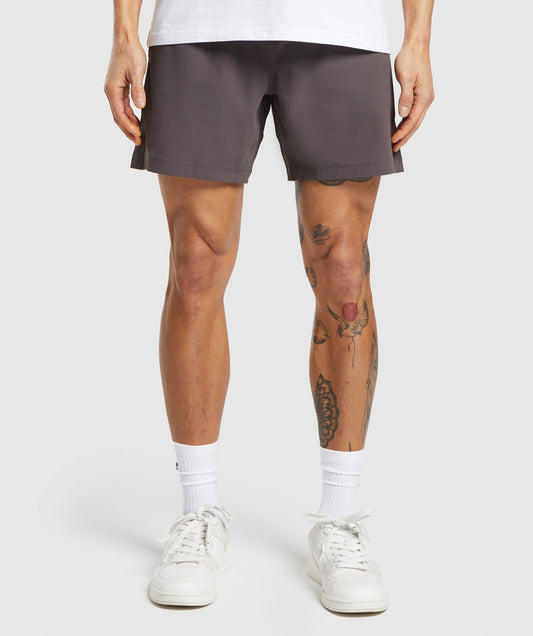Gymshark Hybrid 6" Shorts - Greyed Purple
