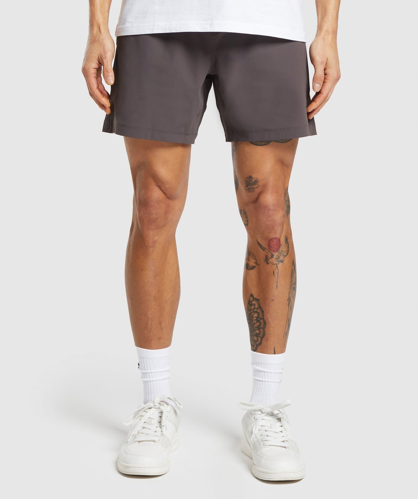 Gymshark Hybrid 6" Shorts - Greyed Purple