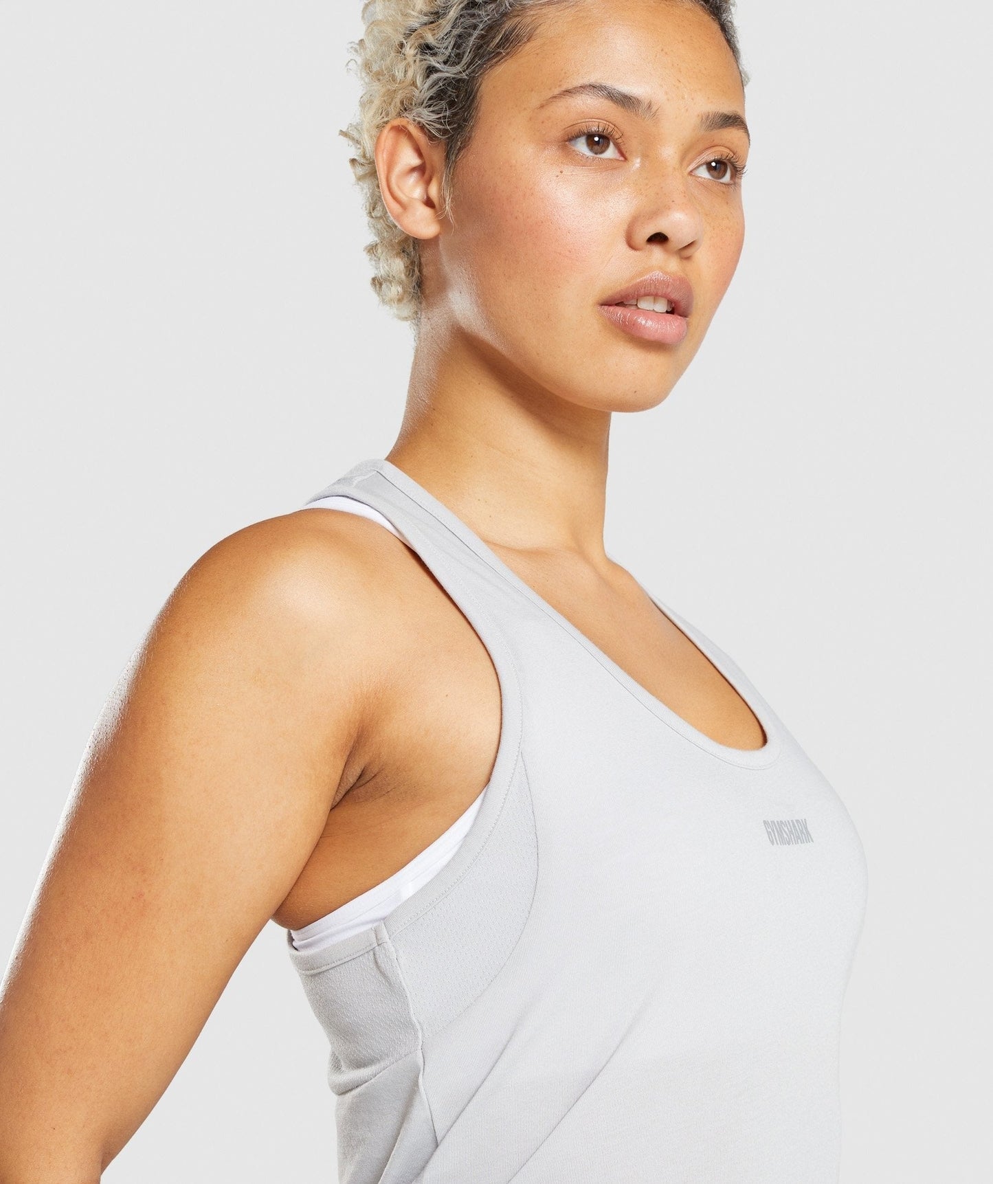 Gymshark Chalk Tank - Light Grey