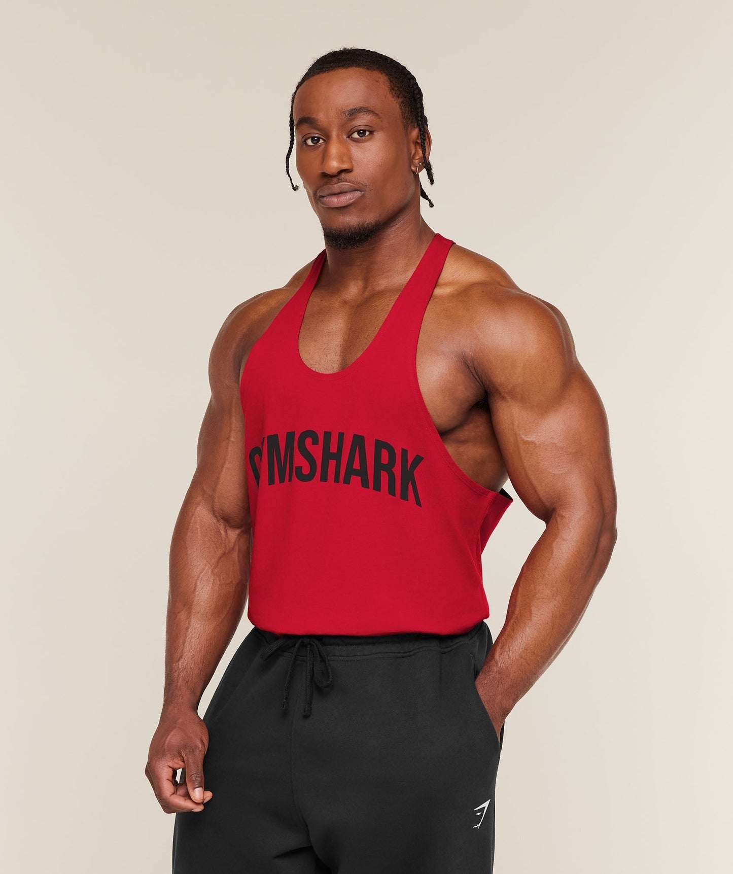 Gymshark Power Stringer - Conditioning Red