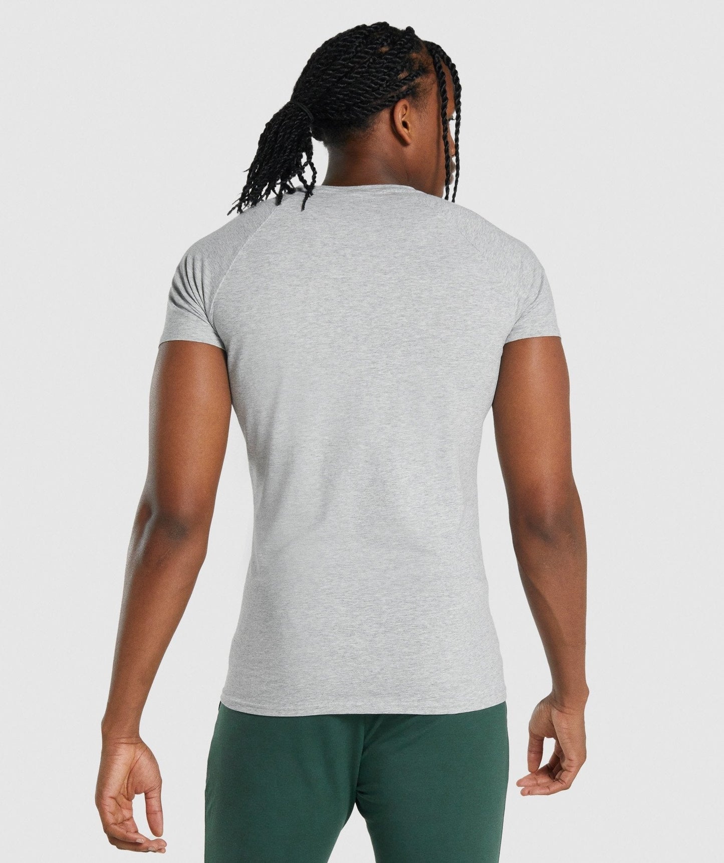 Gymshark Critical 2.0 T-Shirt - Light Grey Marl