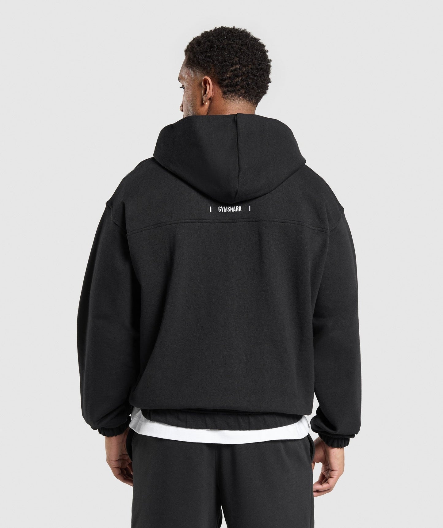 Gymshark Rest Day Essentials Zip Hoodie - Black