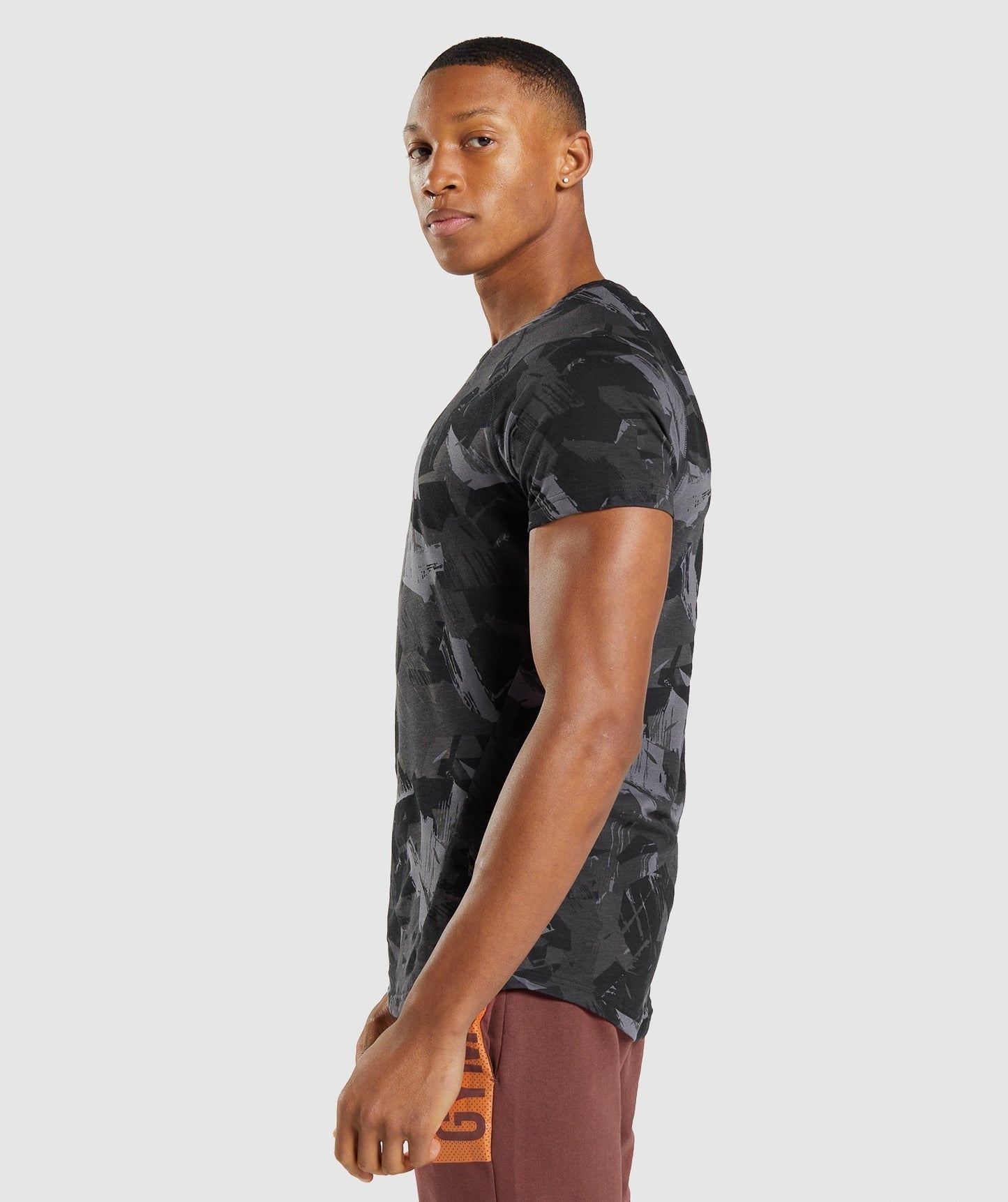 Gymshark Bold T-Shirt - Grey Print