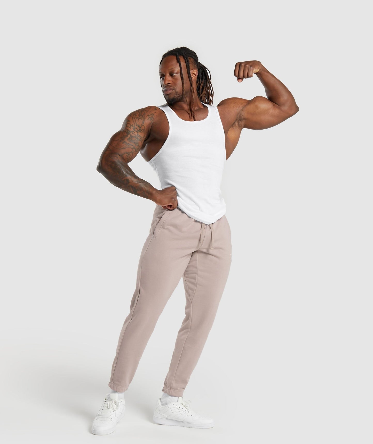 Gymshark Essential Oversized Joggers - Stone Pink