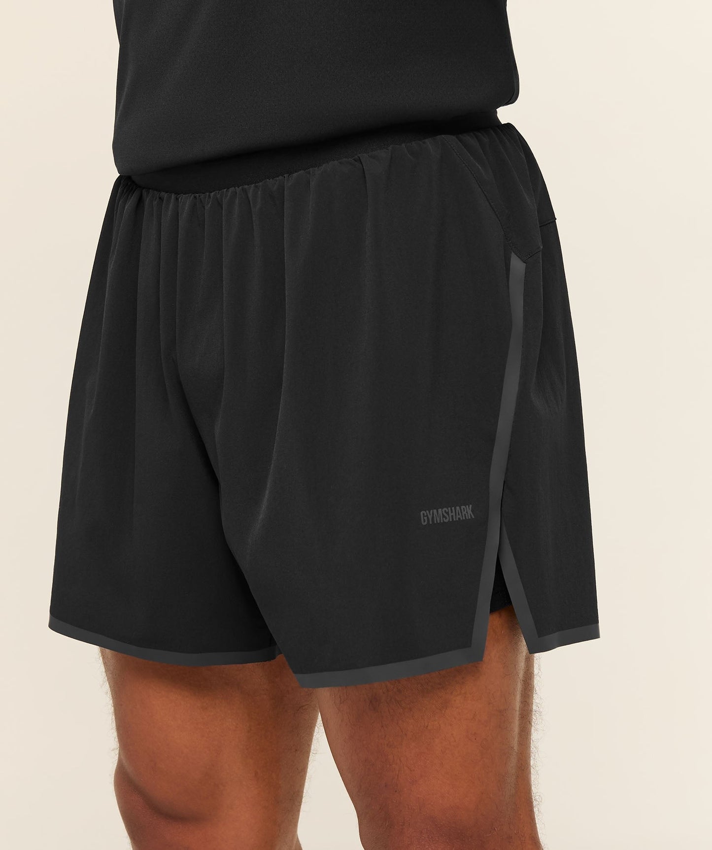 Gymshark Hybrid 5" Performance Shorts - Black