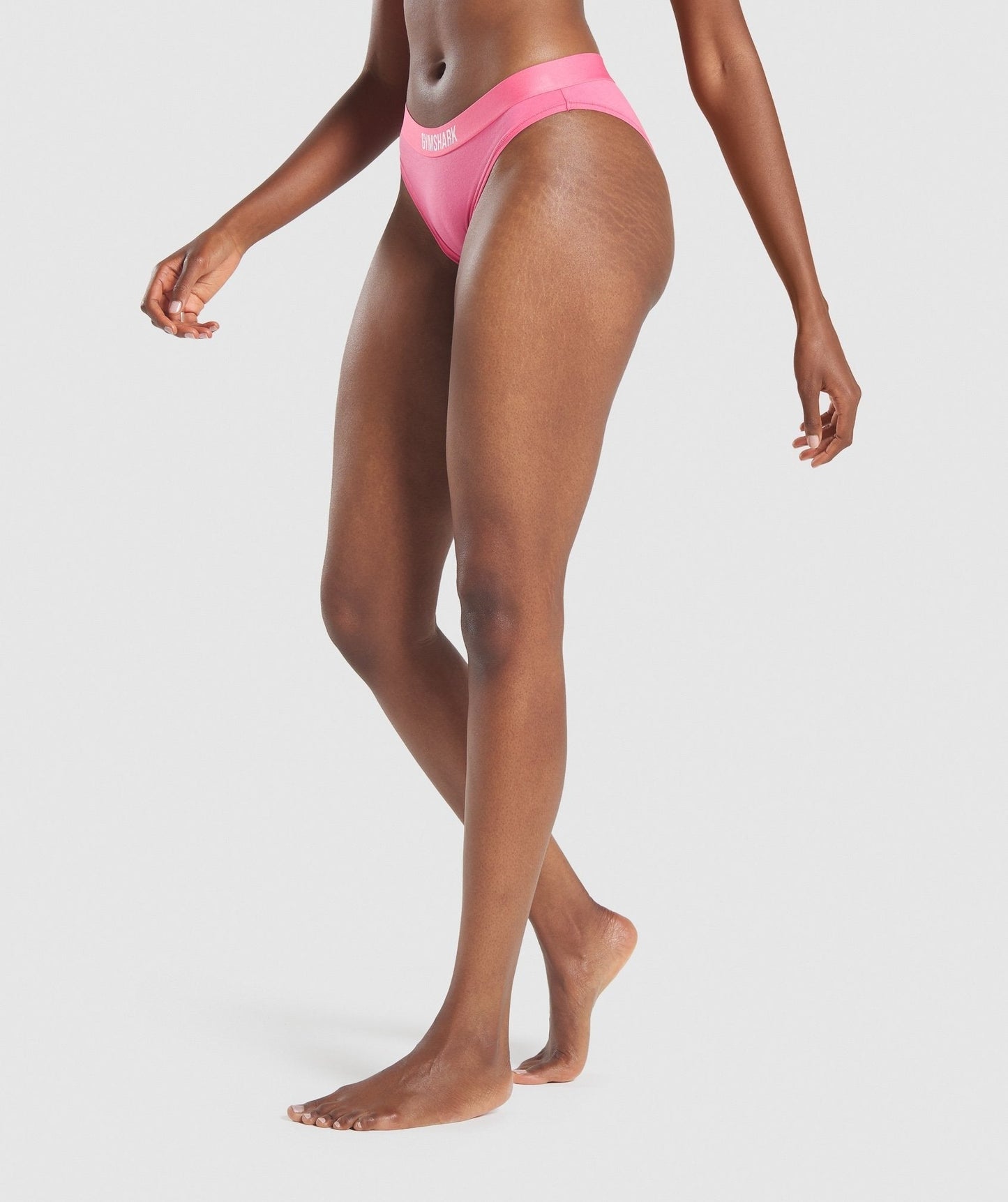 Gymshark Cotton Bikini Brief - Pink