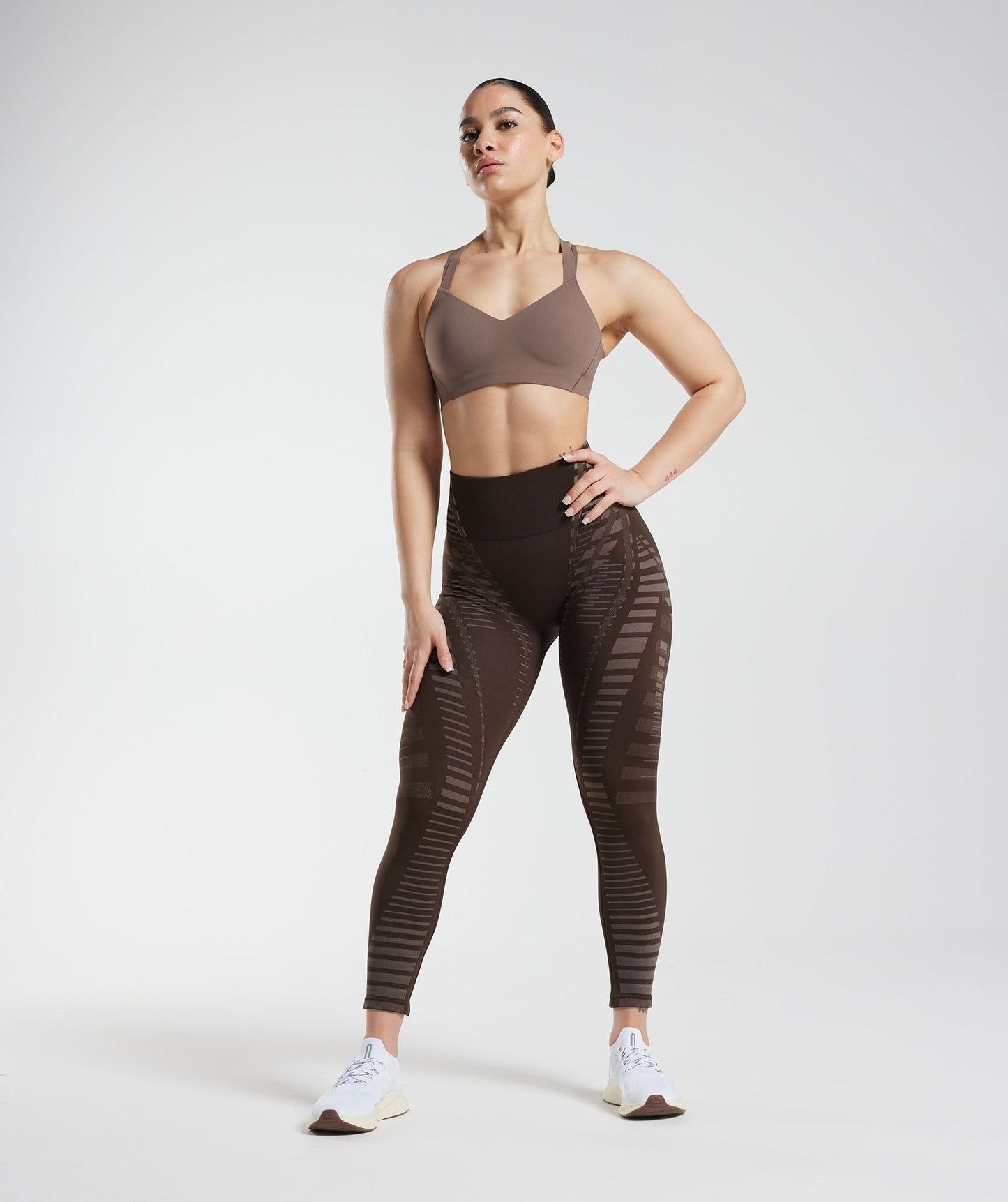 Gymshark Apex Limit Leggings - Archive Brown/Truffle Brown