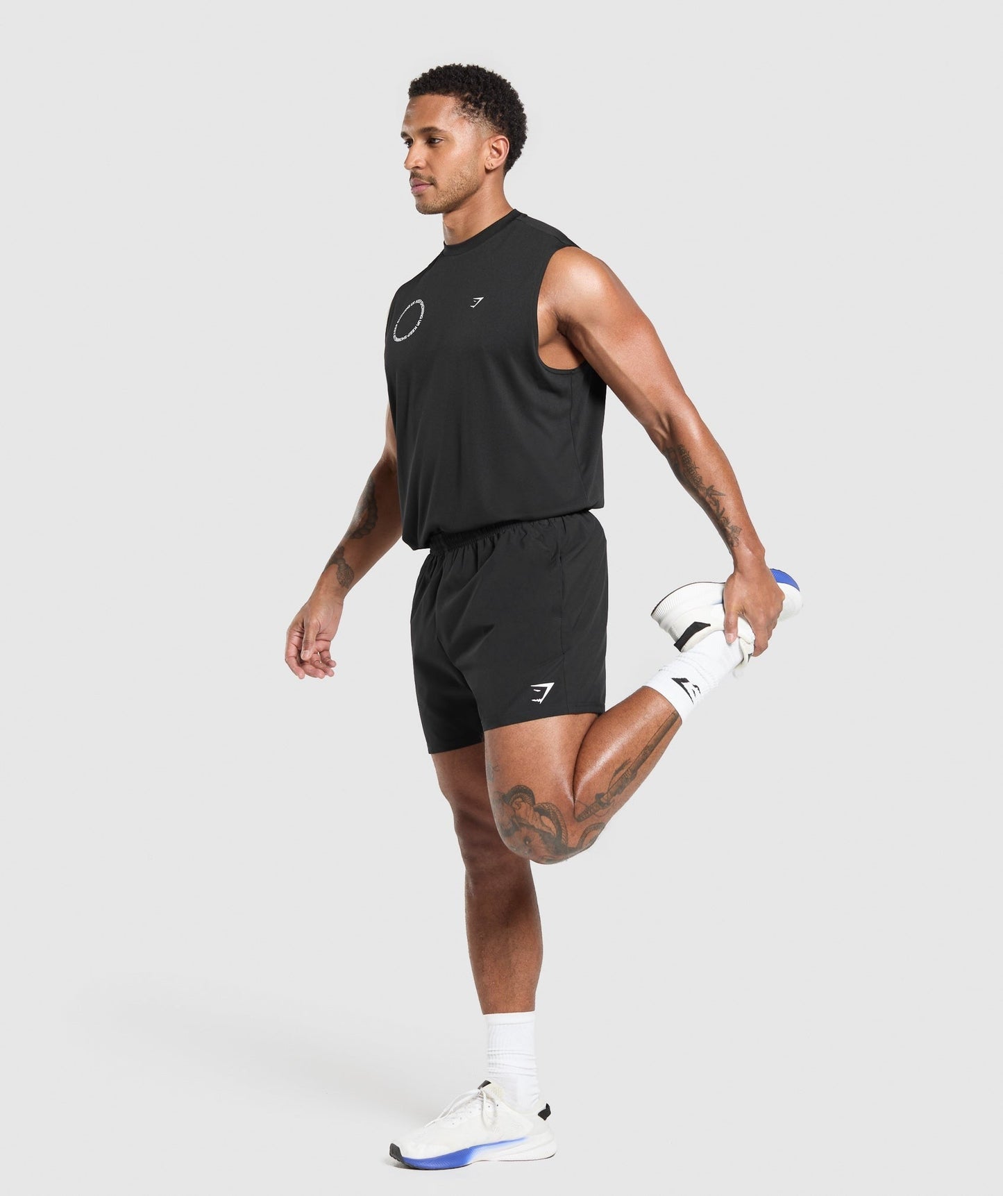Gymshark Keep Showing Up Tank - Black