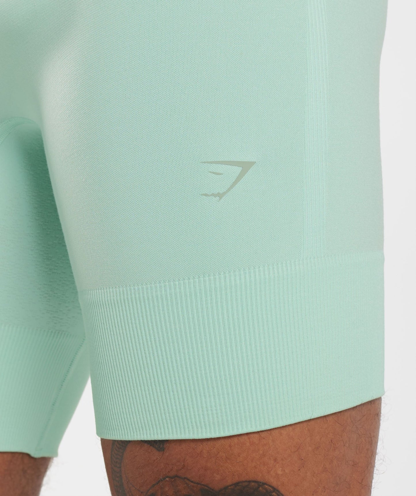 Gymshark Running Seamless 7" Shorts - Pastel Green