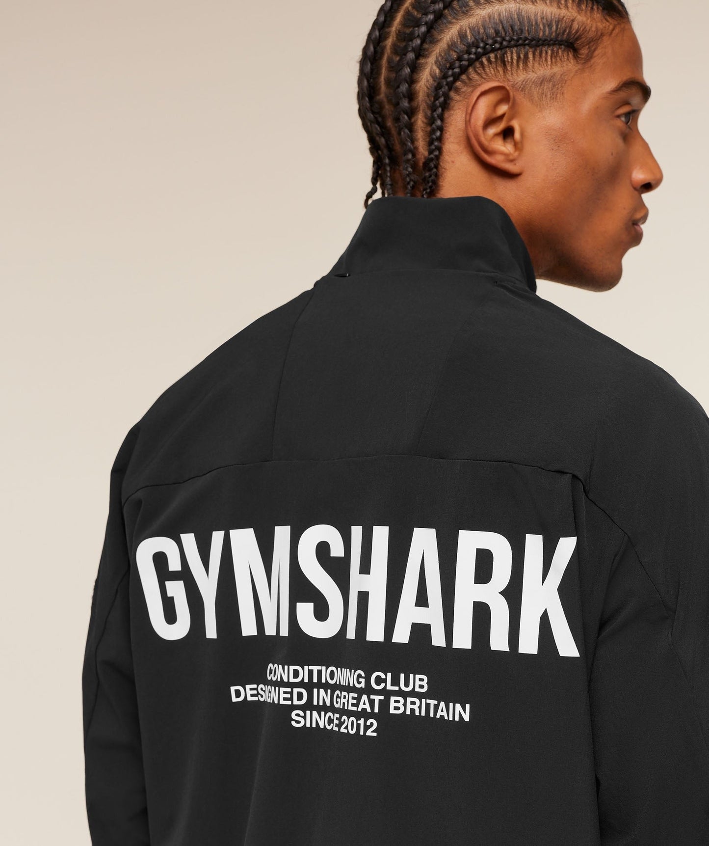 Gymshark Conditioning Club Track Patch Jacket - Black
