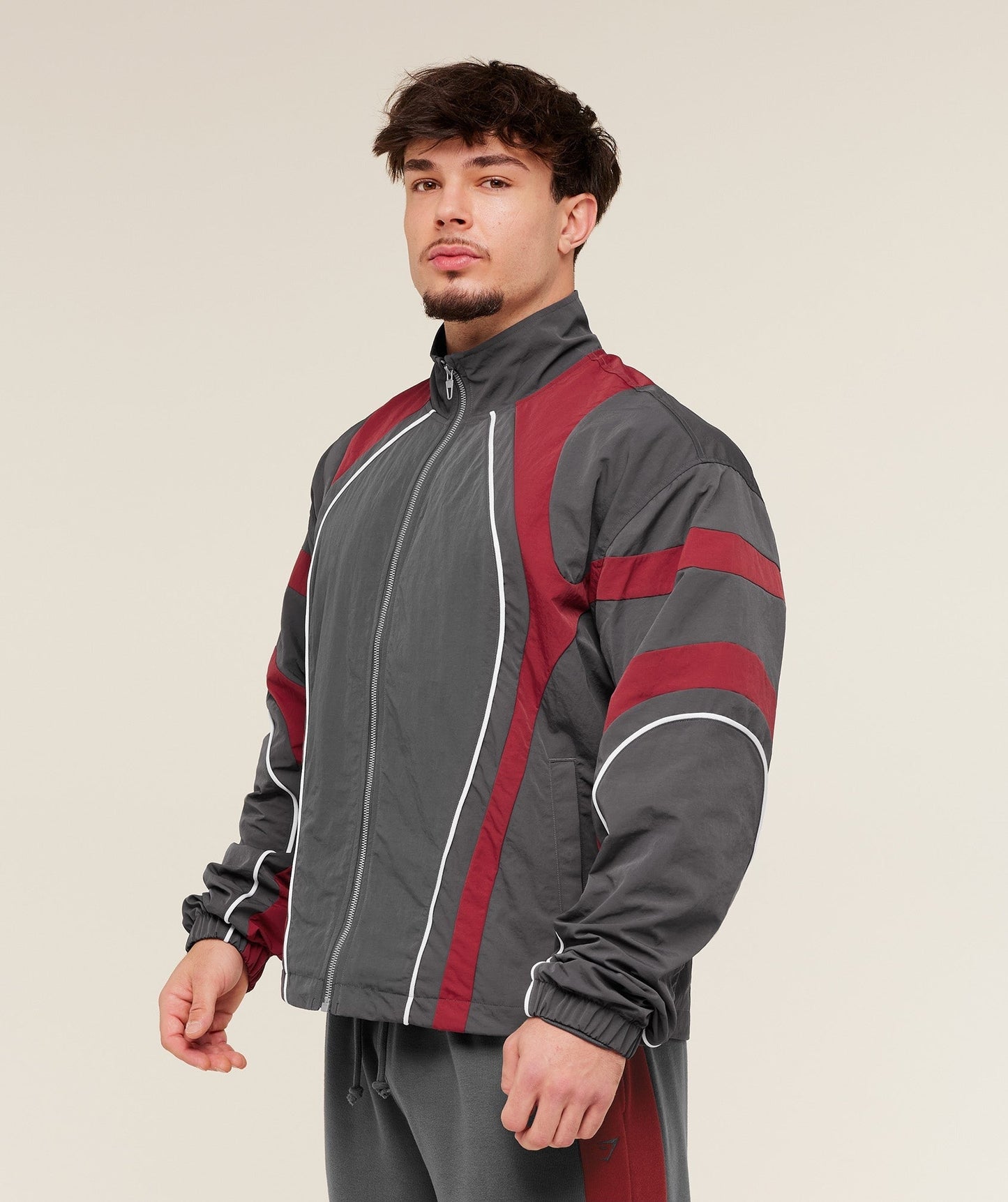 Gymshark x Carlos Belcast Track Jacket - Grey